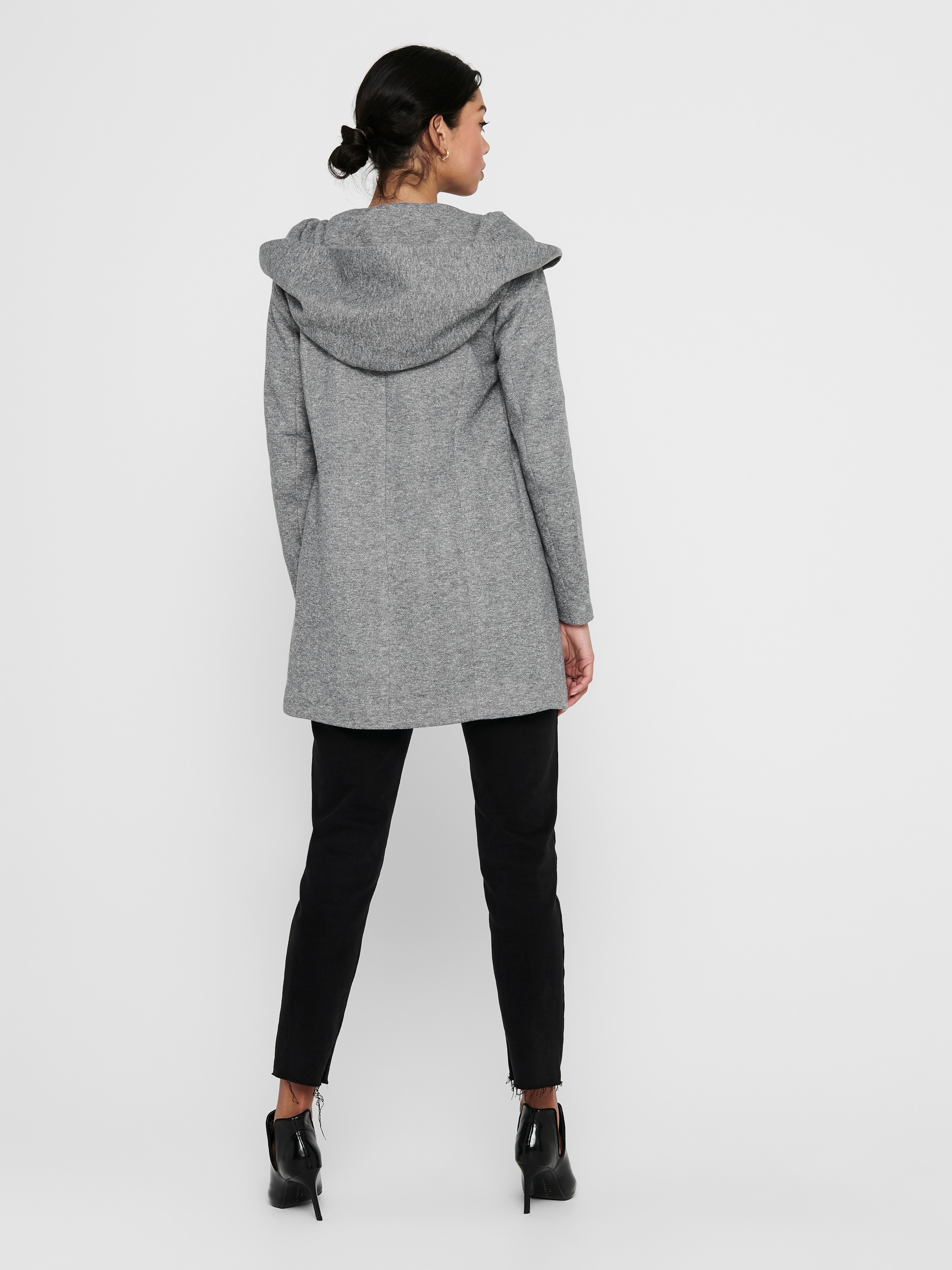 ONLY Kurzmantel »ONLSEDONA LIGHT COAT OTW NOOS« verdeckte Knopfleiste und Reißverschluss