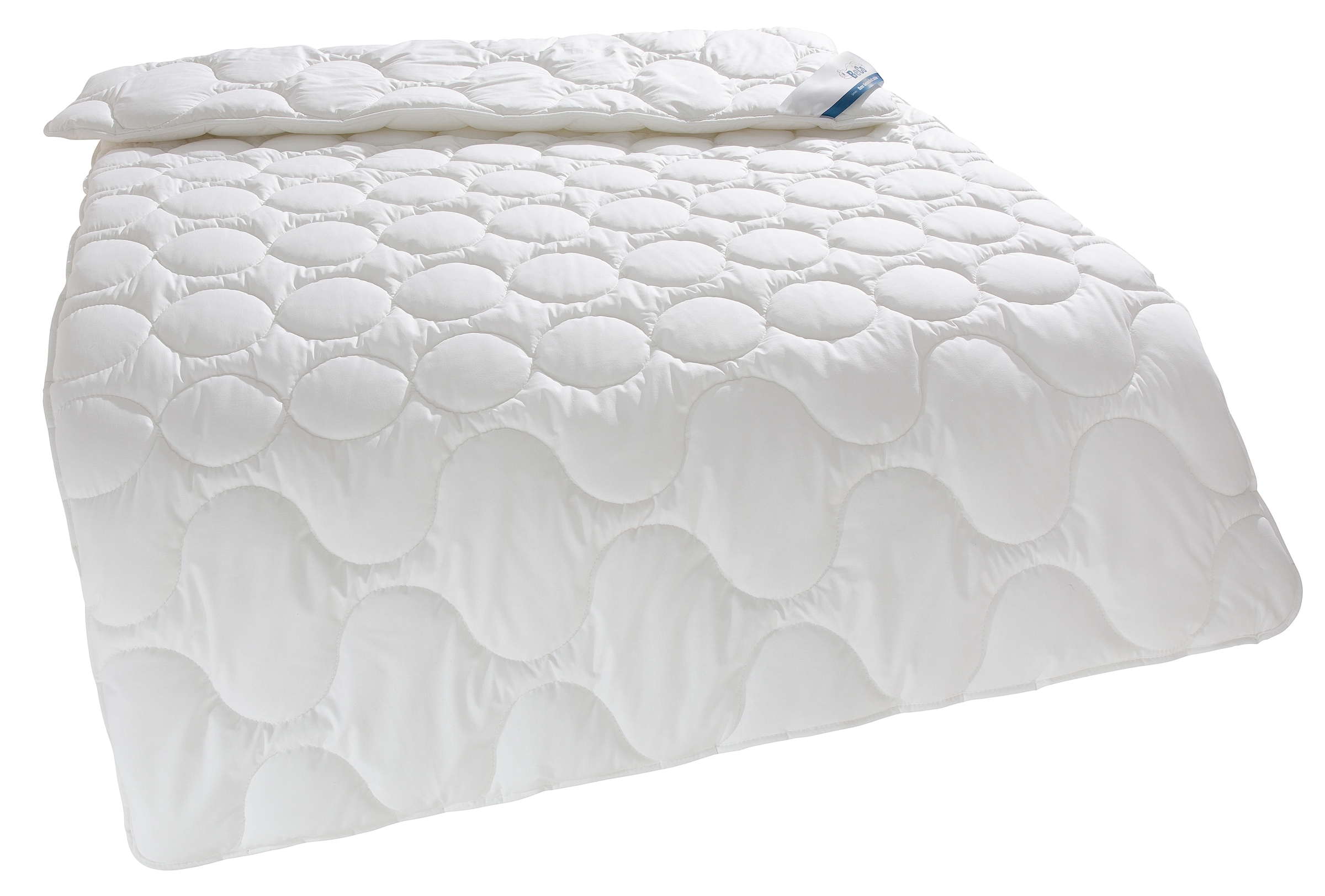 Beco Microfaserbettdecke »Lokken, Bettdecke, nachhaltige Decke, allergiker geeignet«, warm, Füllung Polyester, Bezug Microfaser-Feinbatist uni, samtweich, (1 St.), Bettdecke in 135x200 cm, 155x220 cm, 200x200, Sommer, Winter