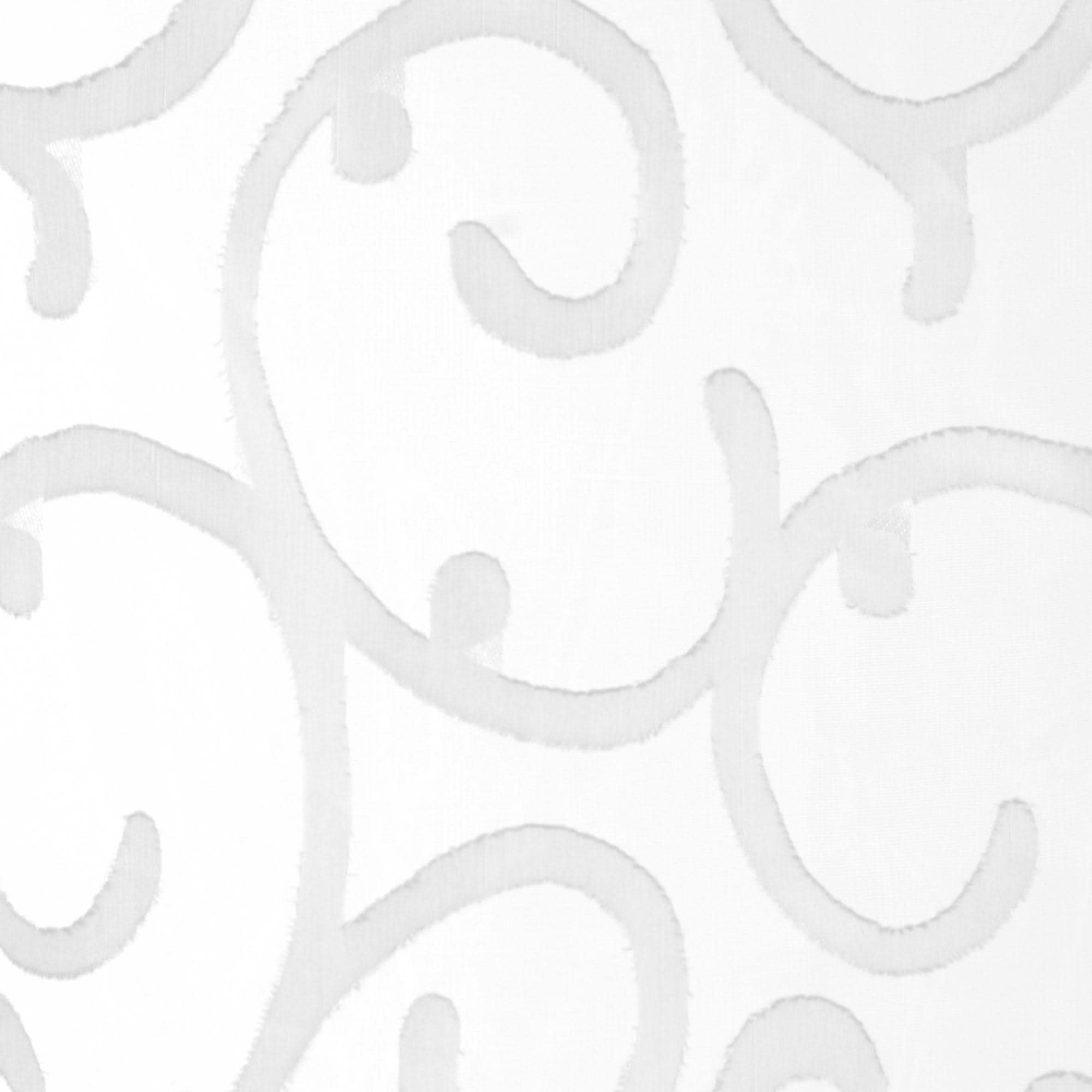 Liedeco Schiebegardine Klettband 1 Stk. tlg. HxB: 245x60, Ranken-Motiv, ohne Paneelwagen