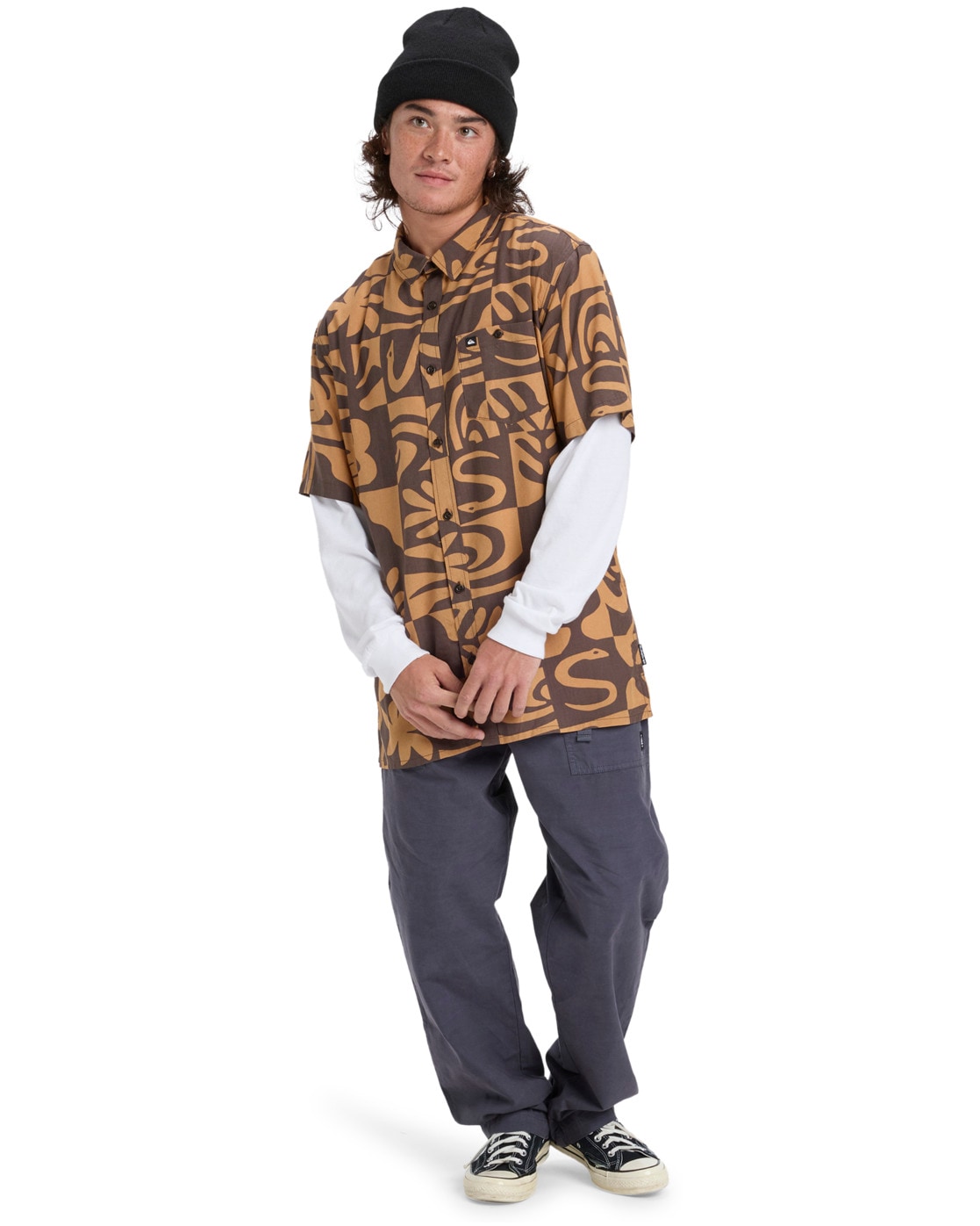 Quiksilver Kurzarmhemd »Safe Paradise«