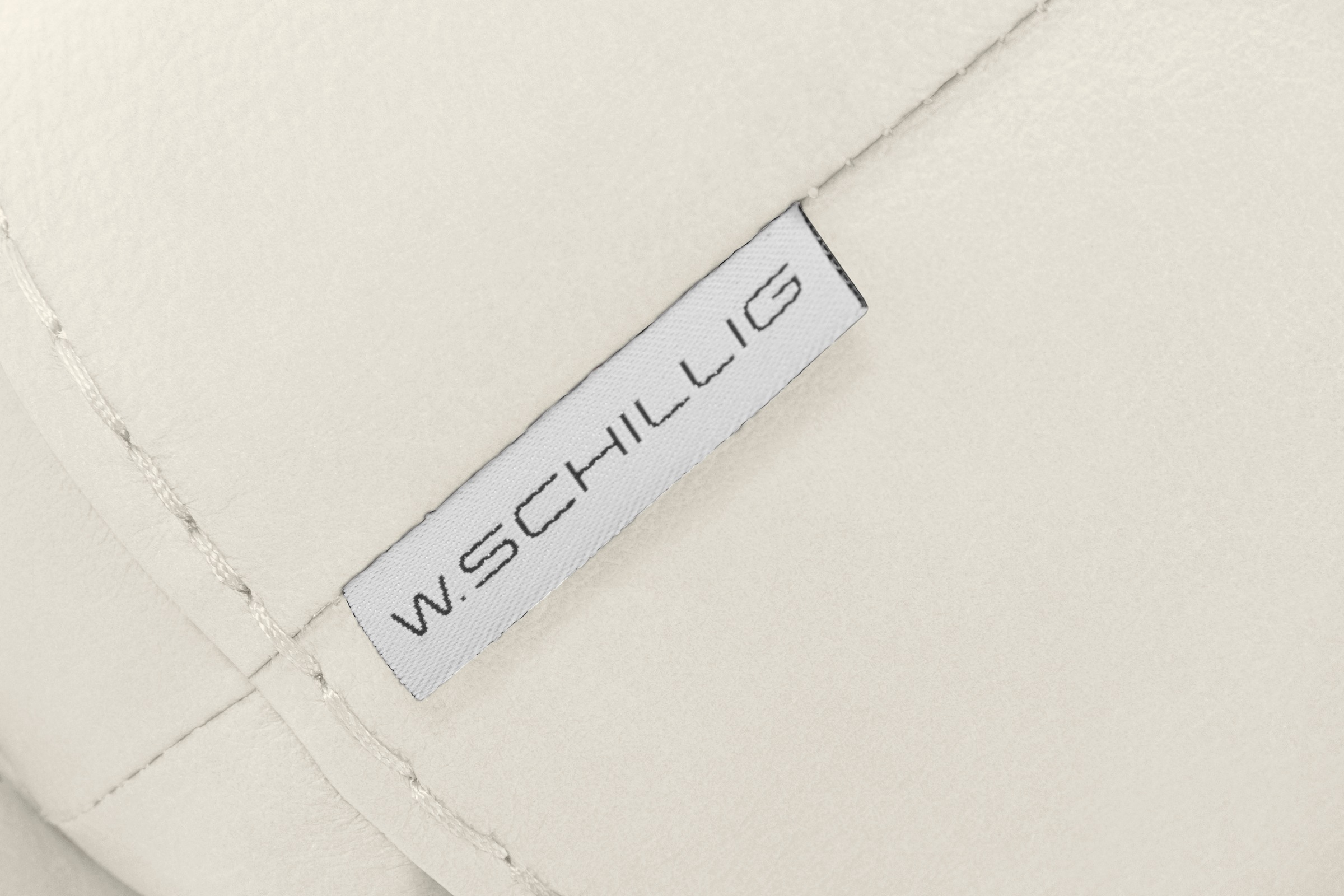 W.SCHILLIG Hocker »montanaa«, mit Metallfüßen in Bronze pulverbeschichtet, Breite 141 cm