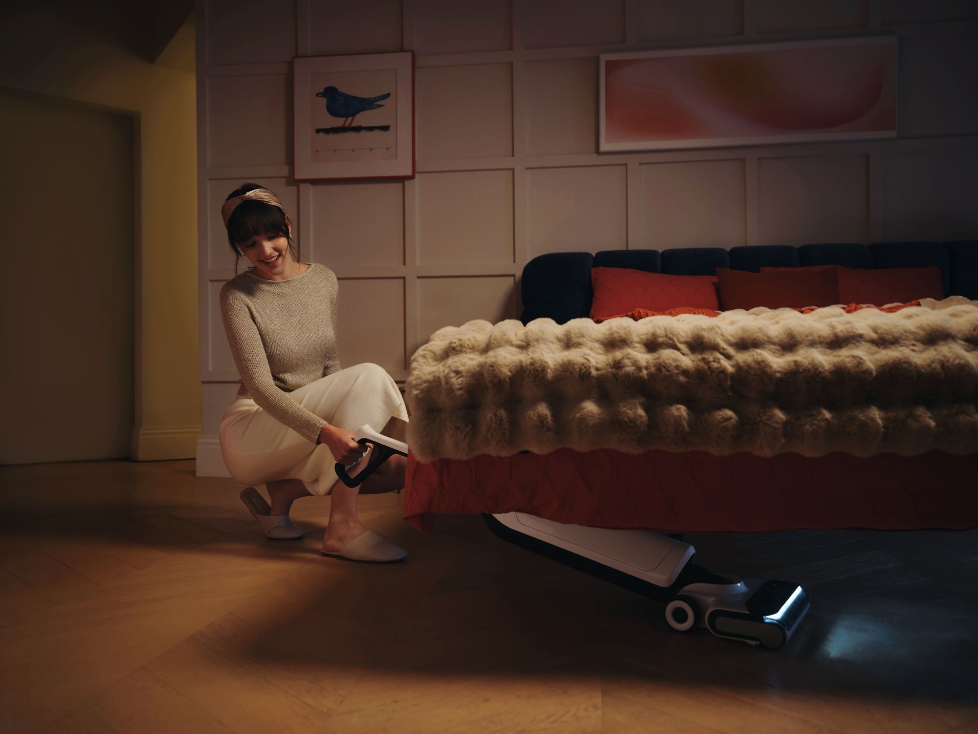 Roborock Nass-Trocken-Akkusauger »Flexi Pro, FlatReach™-Technologie, 17000Pa Saugleistung«, Roborock RevoBrush™ 2.0, Selbstreinigung mit Warmwasser und Warmluft