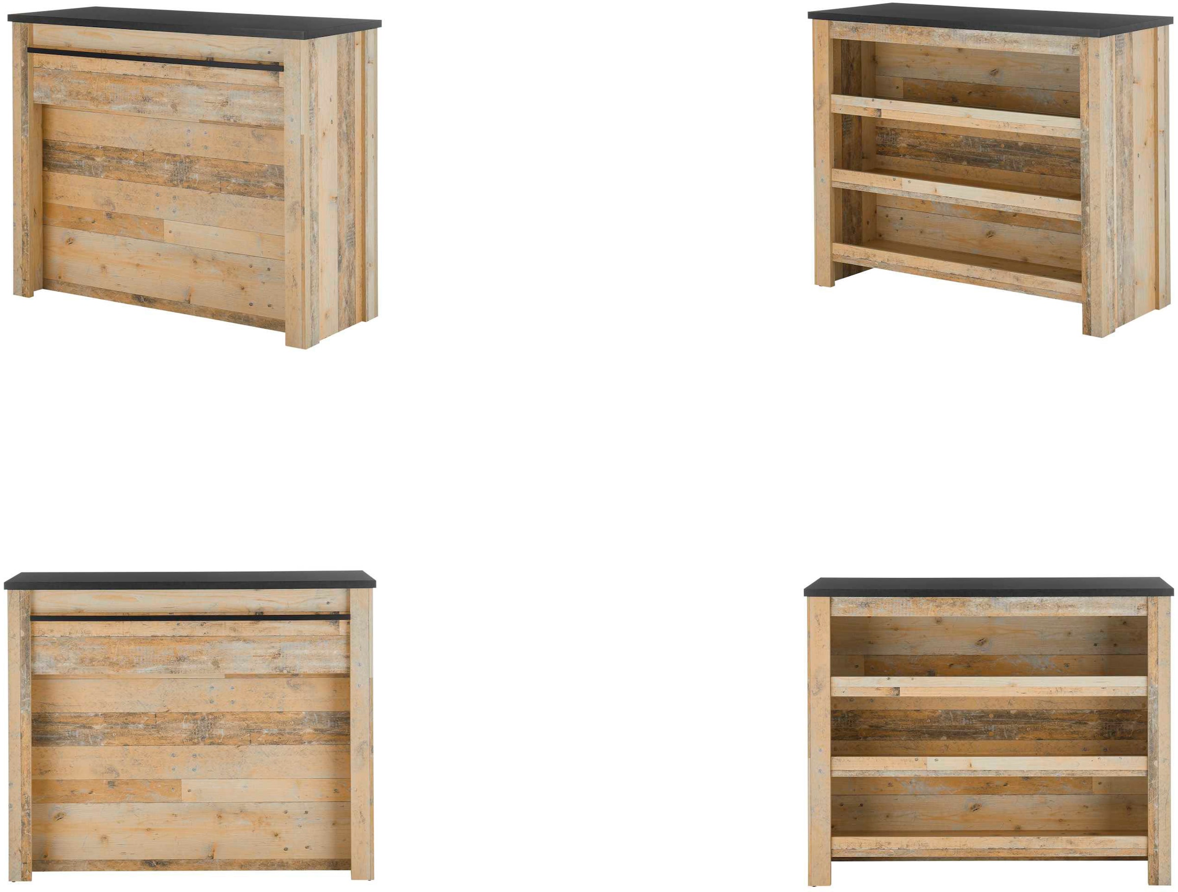 Home affaire Unterschrank »Sherwood«, mit Handtuchhalter aus Metall, Höhe 106 cm