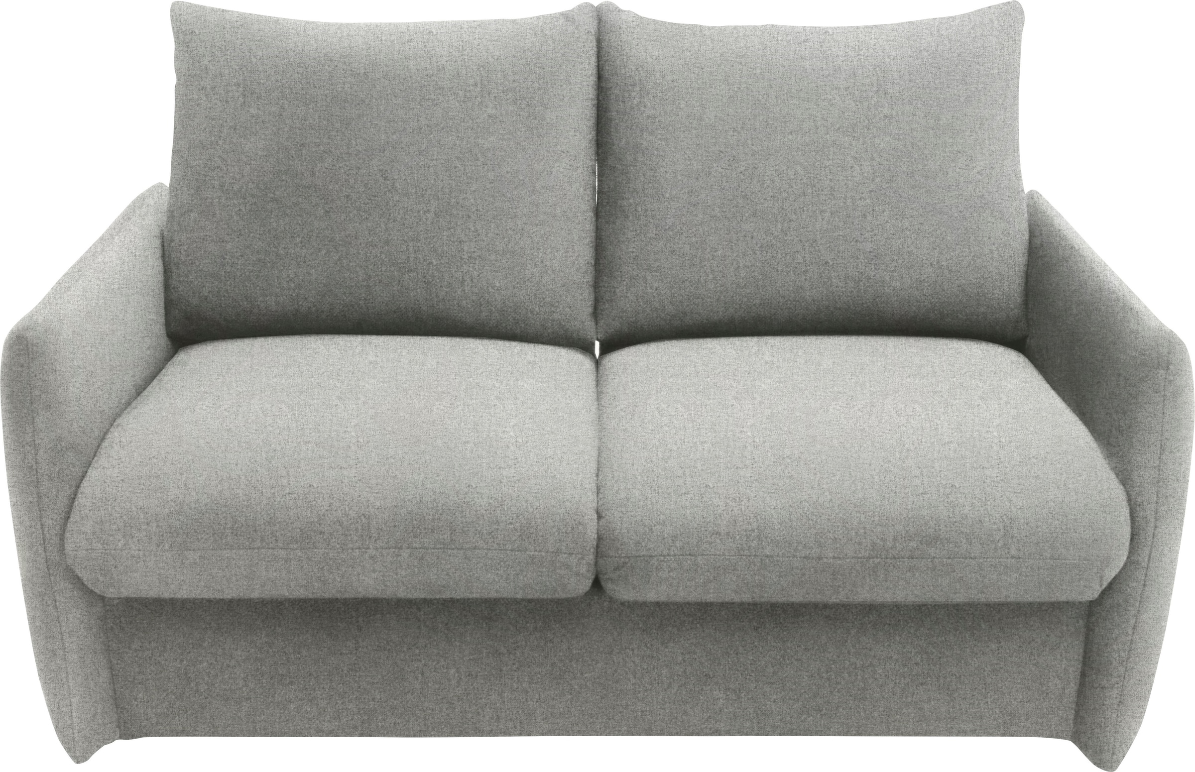 DOMO collection Schlafsofa »700023 Schlaffunktion, Federkern, 2-Sitzer, stabile Liegefläche«, Sitzflächen einzeln ausklappbar zum Schlafen, Relaxen und Entspannen