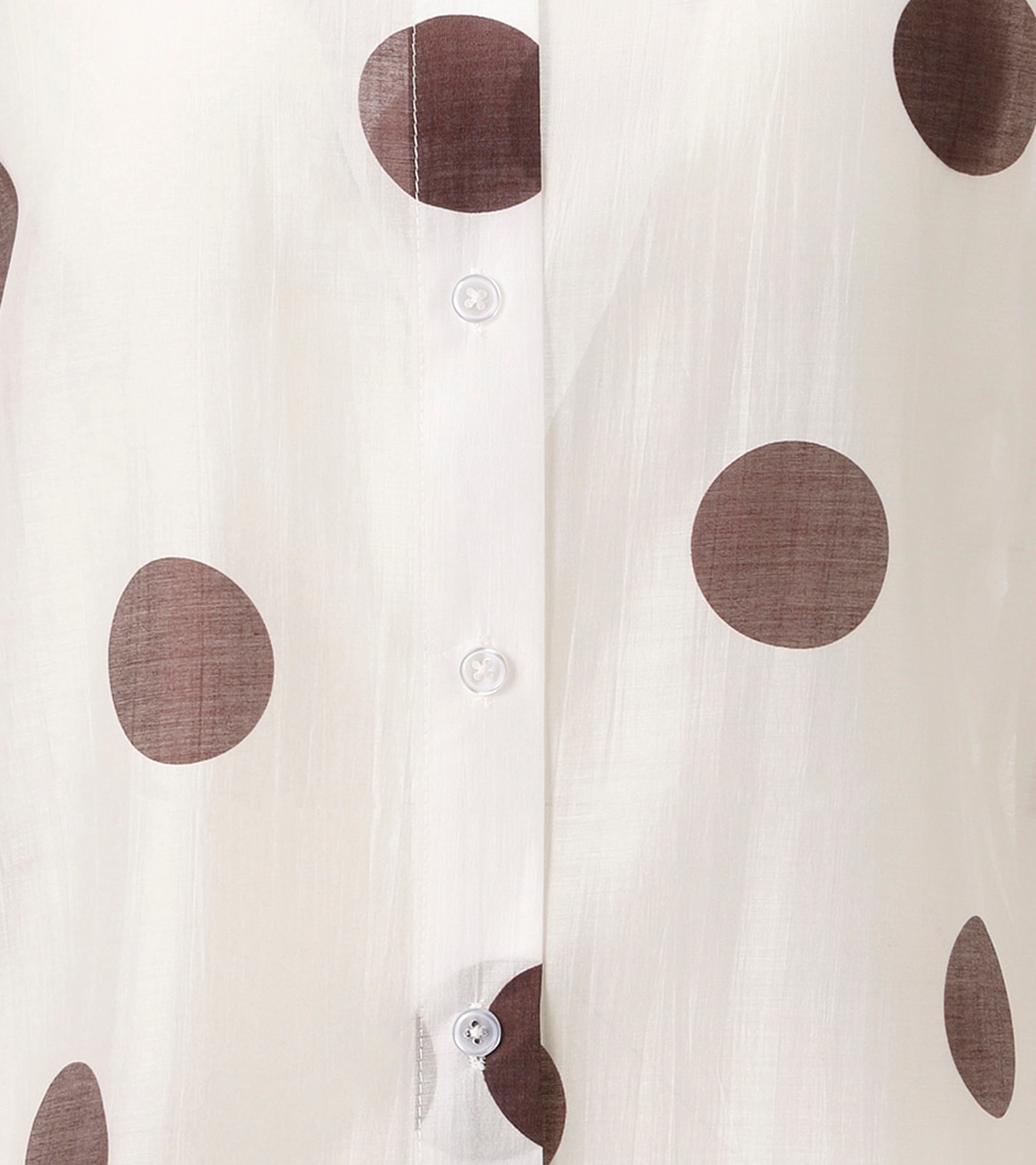 Aniston CASUAL Hemdbluse mit Punkten bedruckt - jedes Teil ein Unikat - NEUE KOLLEKTION