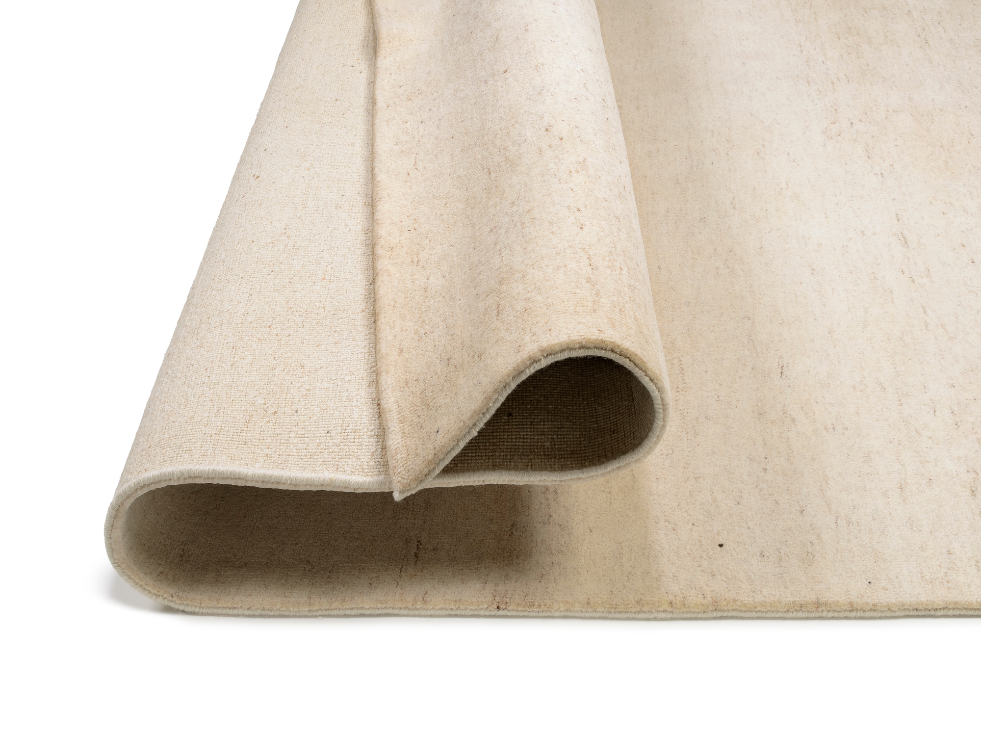 OCI DIE TEPPICHMARKE Teppich »ESEMPIO UNI MELANGE«, rechteckig, 18 mm Höhe, reine Wolle, handgeknüpft, hochwertig verarbeitet, natürlich warm