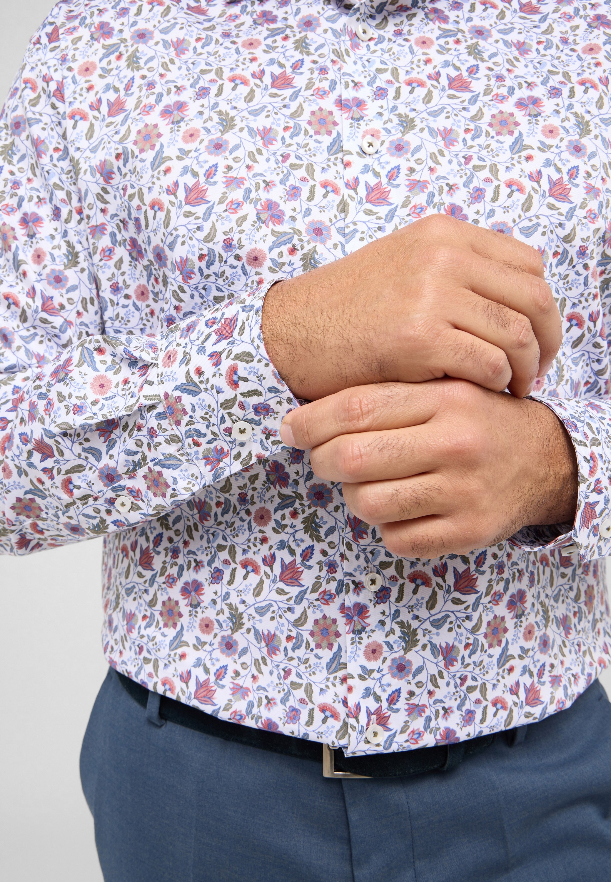 Eterna Langarmhemd »COMFORT FIT«, NON IRON (bügelfrei)