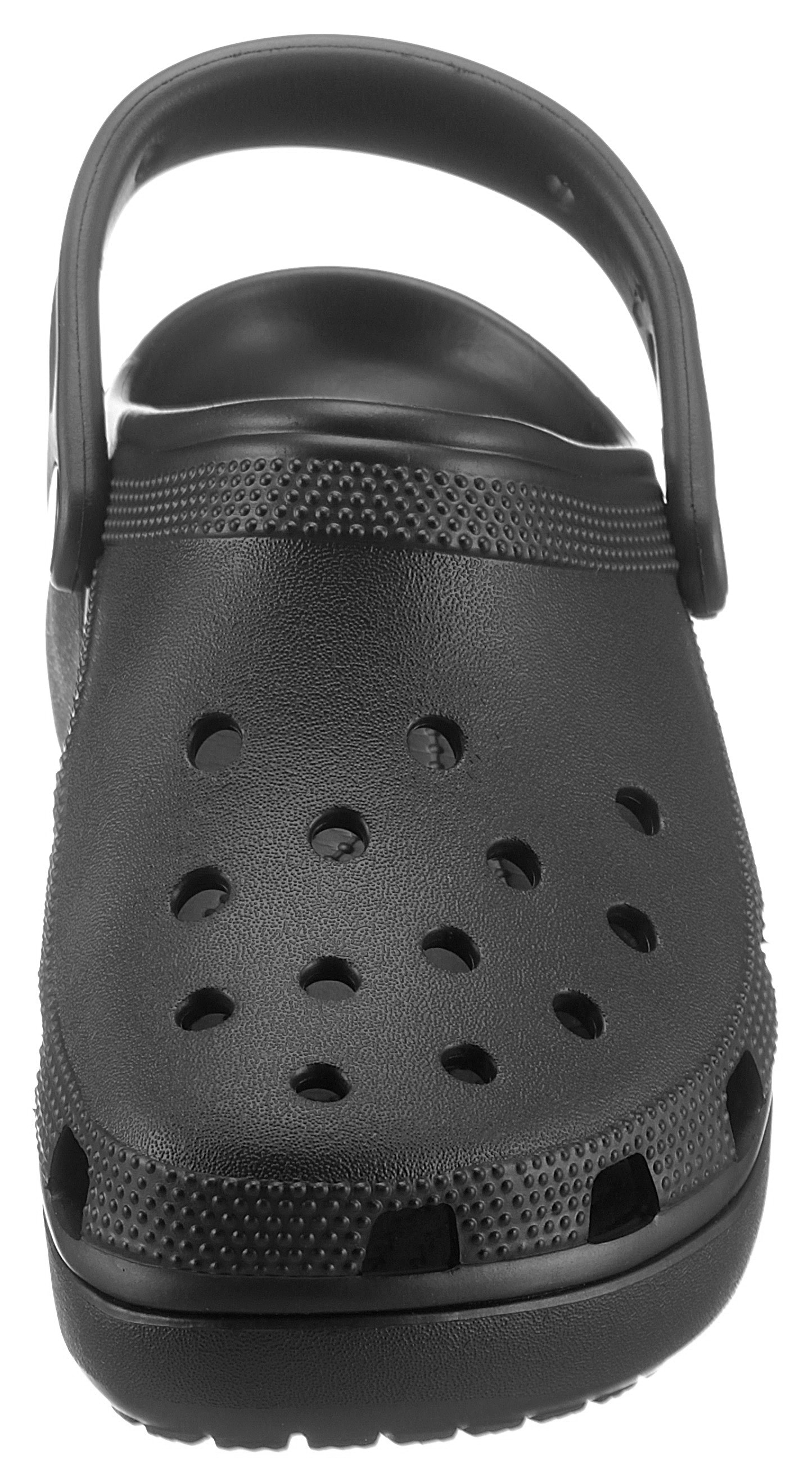 Crocs Clog »Classic Platform Clog W«, Plateau, Sommerschuh, Schlappen, Hausschuh, trendige Plateausohle