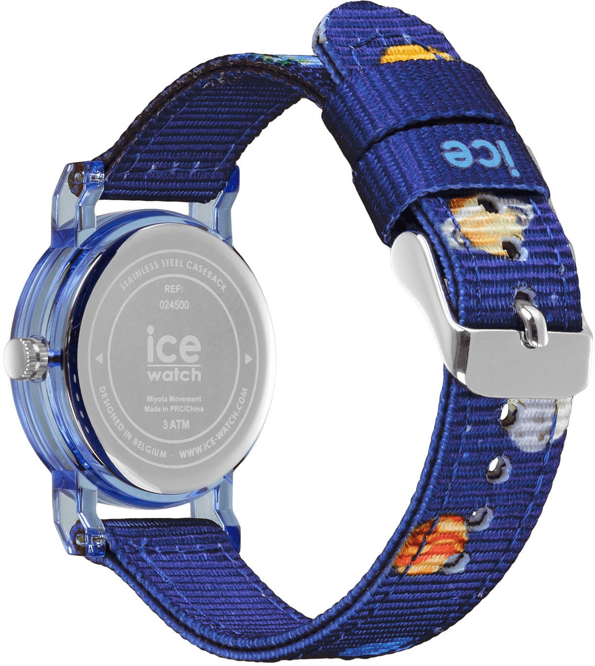 ice-watch Quarzuhr »ICE learning - Boy - Extra Small - 3H« Armbanduhr,Kinderuhr,Lernuhr,Jungen,Schulanfang,Geschenkidee,Weltall