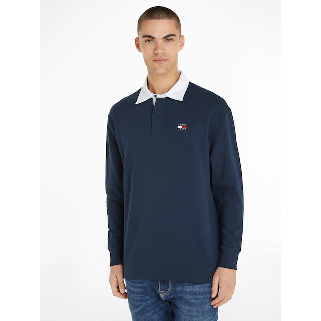 Tommy Jeans Langarm-Poloshirt »TJM BADGE RUGBY« bei ♕