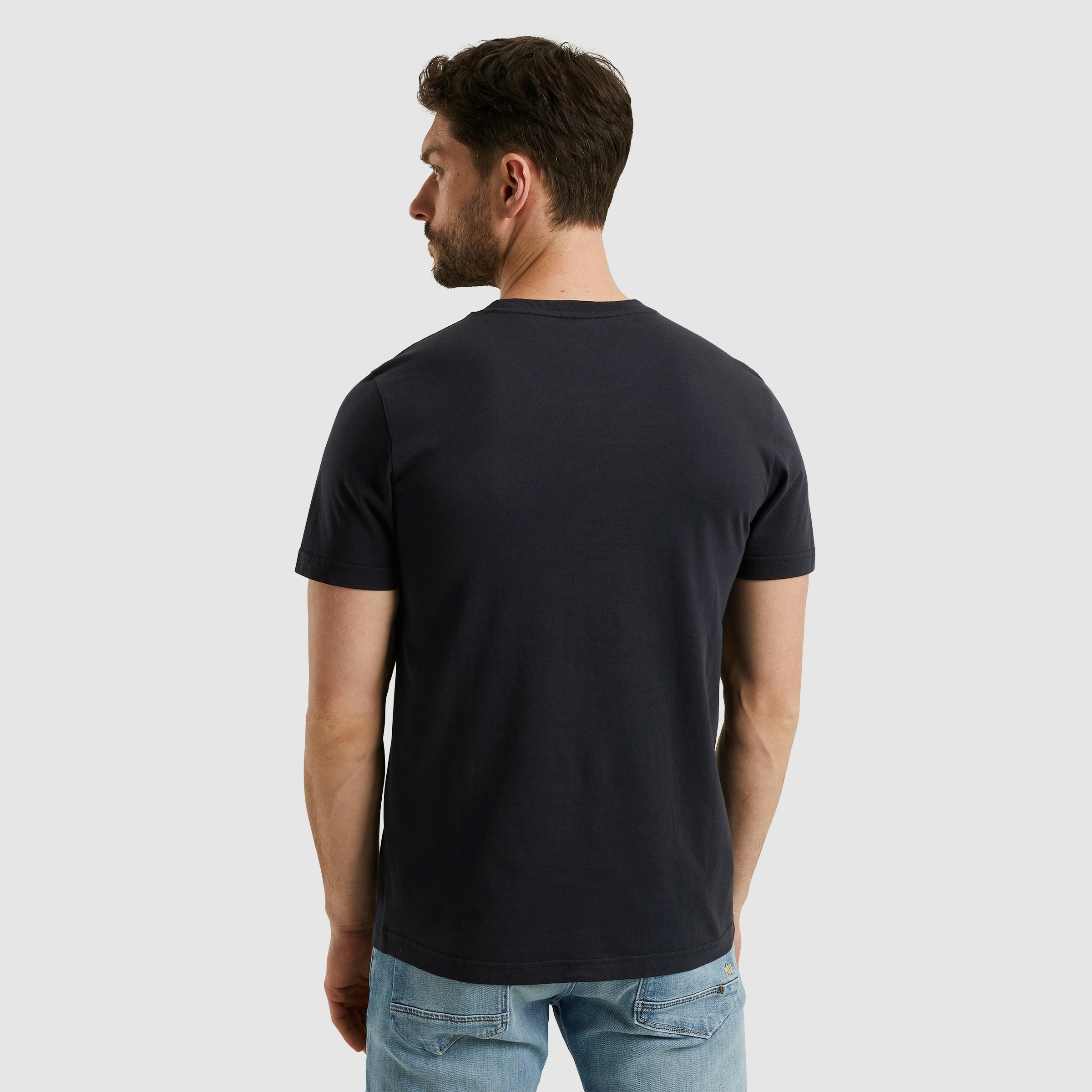 PME LEGEND T-Shirt »Short sleeve r-neck single jersey«, mit Logo Print
