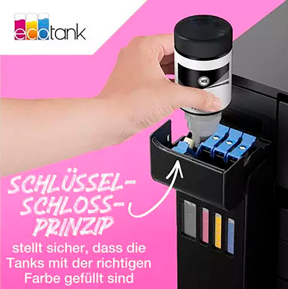 Epson Tintenpatrone »113 EcoTank Multipack (260 ml)«, (Packung, 4 St.)