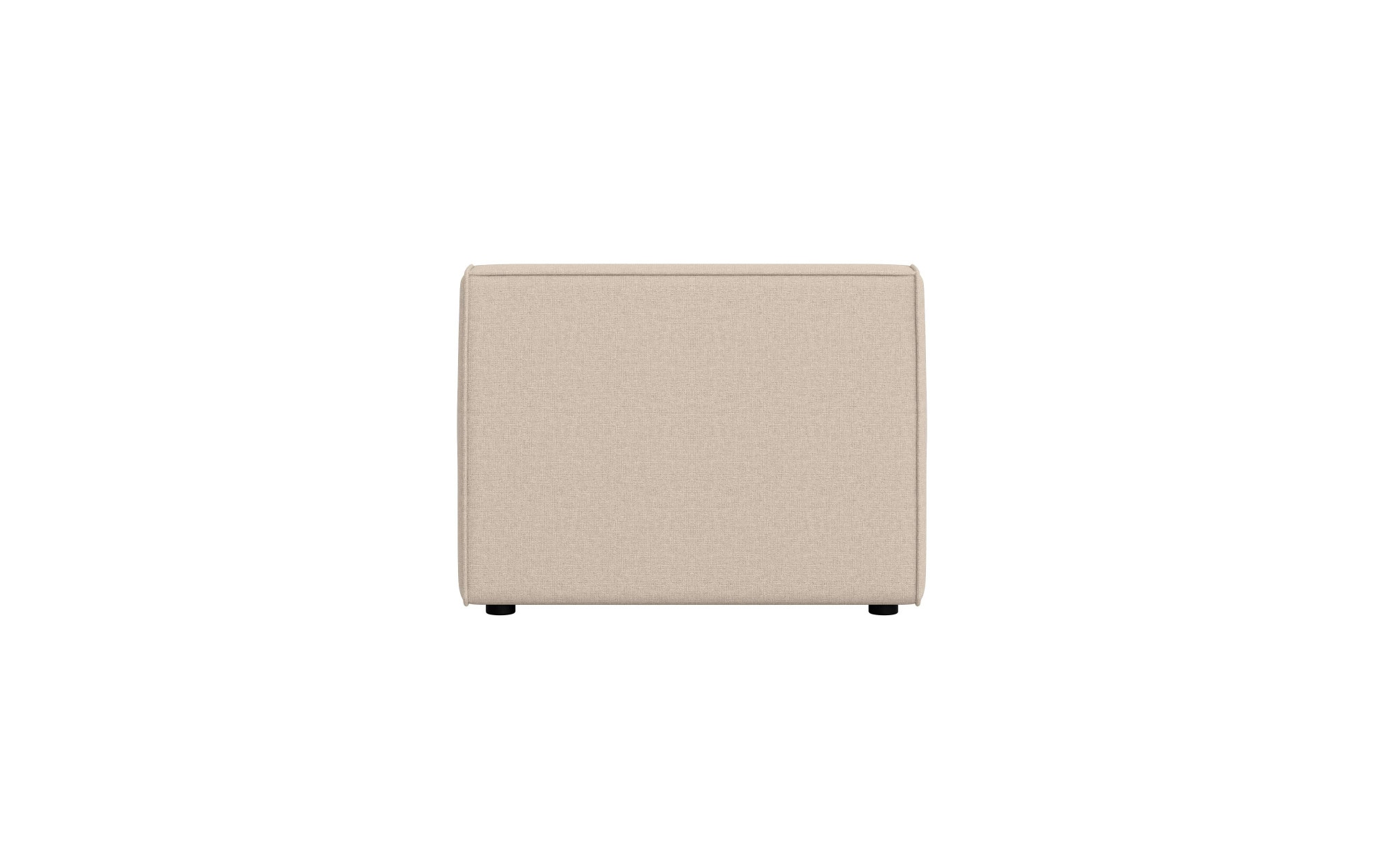 INOSIGN Sessel »Bequemer Sessel Cavan, Maße B/T/H: 90/90/72 cm«, ohne Armlehne, mit Wellenunterfederung, auch in Bouclé
