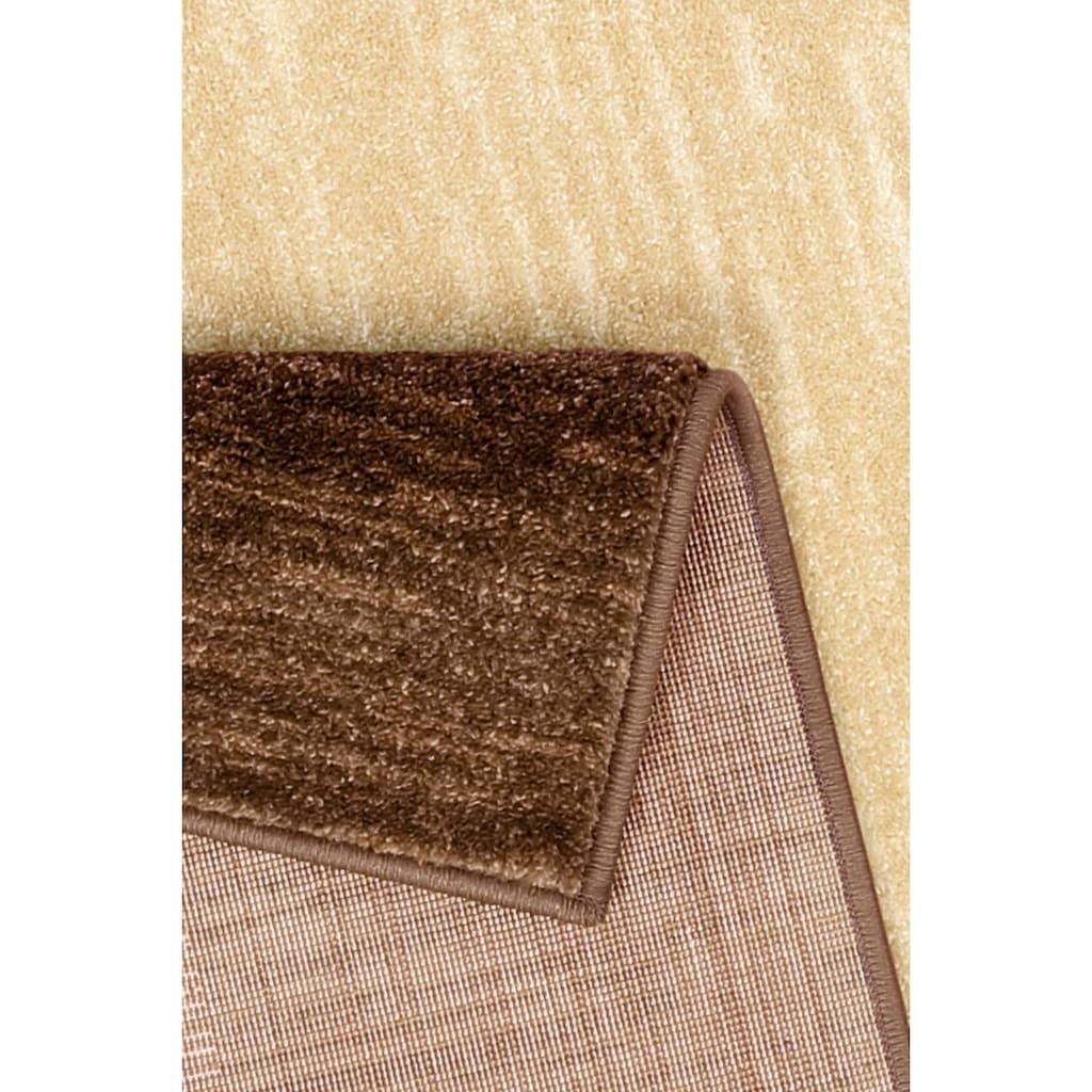my home Teppich »Melvin«, rechteckig, 8 mm Höhe, schön weich, flacher Teppich Karo-Muster, ideale Teppiche für Wohnzimmer Schlafzimmer Esszimmer
