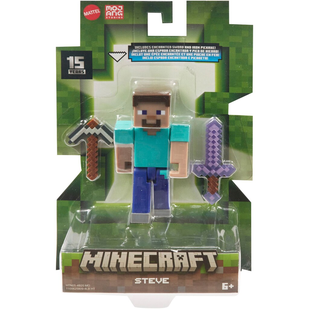 Mattel® Spielfigur »Minecraft, Steve«