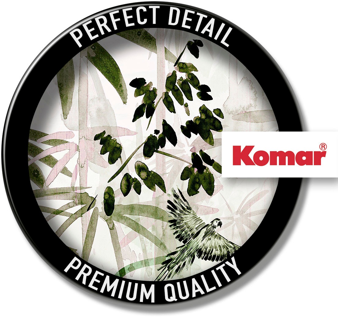 Komar Bild »Bamboo Forest«, Natur, (1 St.), Wandbild zur Dekoration - ohne Rahmen