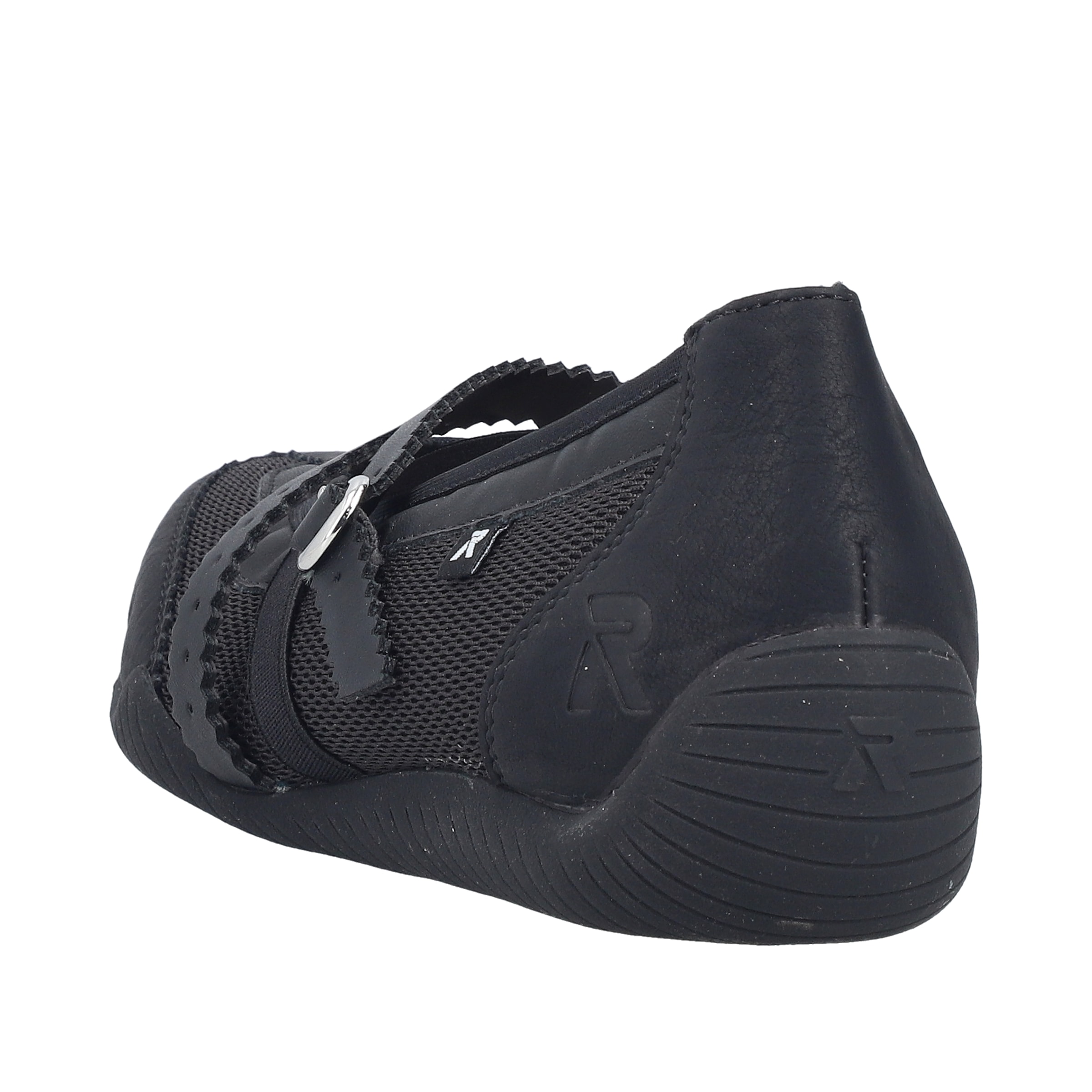 Rieker Riemchenballerina  Schlupfschuh, Flats, Slipper mit Mesheinsatz