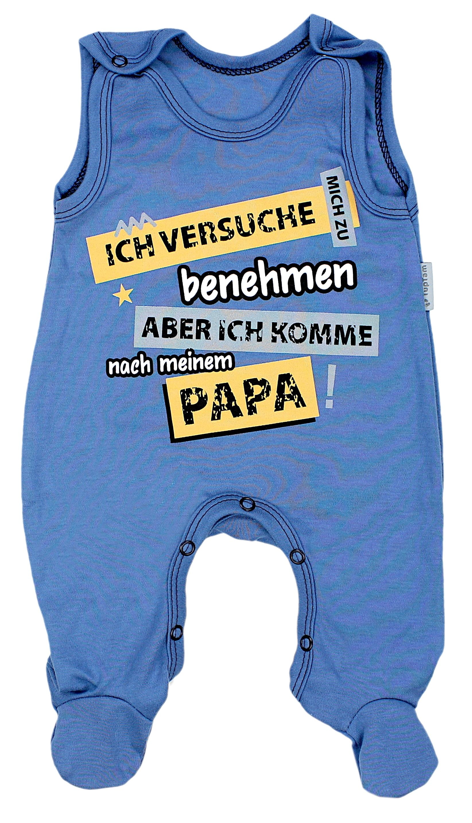 TupTam Strampler »Strampler Baby Strampler Set mit Spruch«