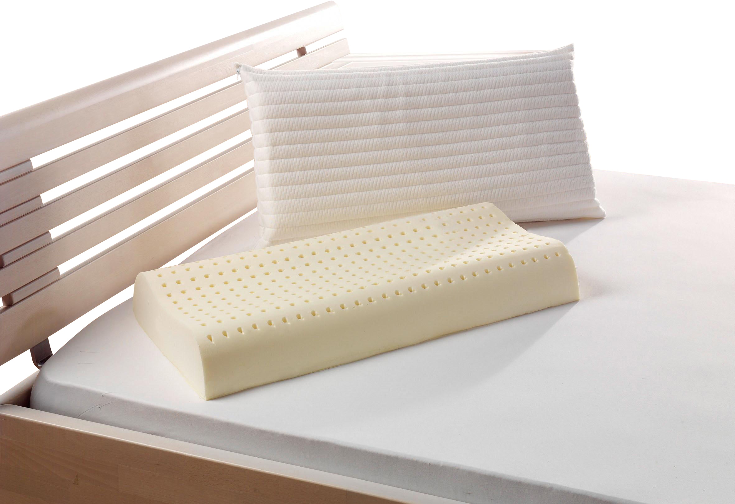 fan Nackenstützkissen "f.a.n. Medisan Sleep & Care Latex" 1 Stk. tlg. hohe Stützwirkung, mit Belüftungskanälen