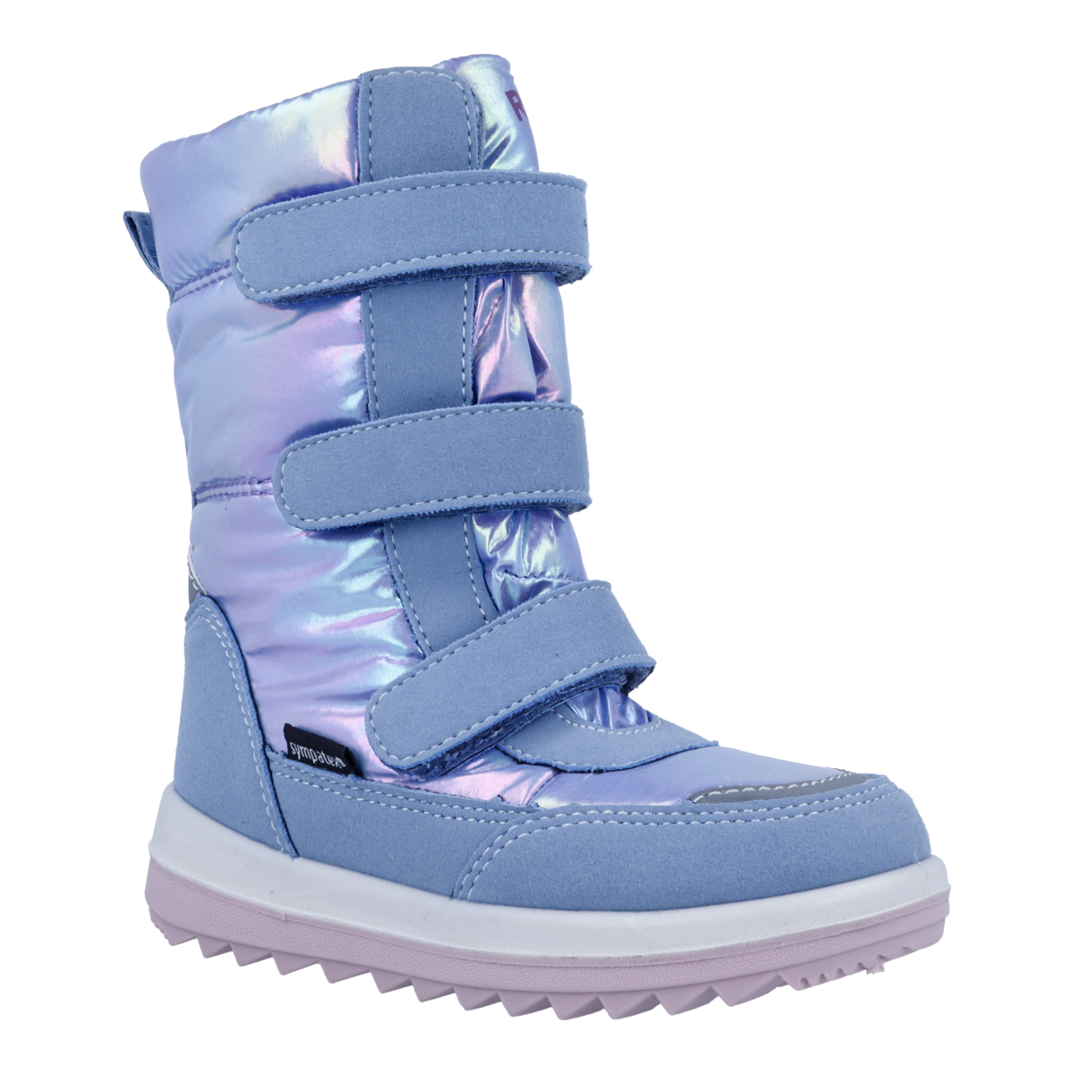 Richter Snowboots »Husky 2.0«  Winterstiefel mit irisierender Optik, Größenschablone zum Download