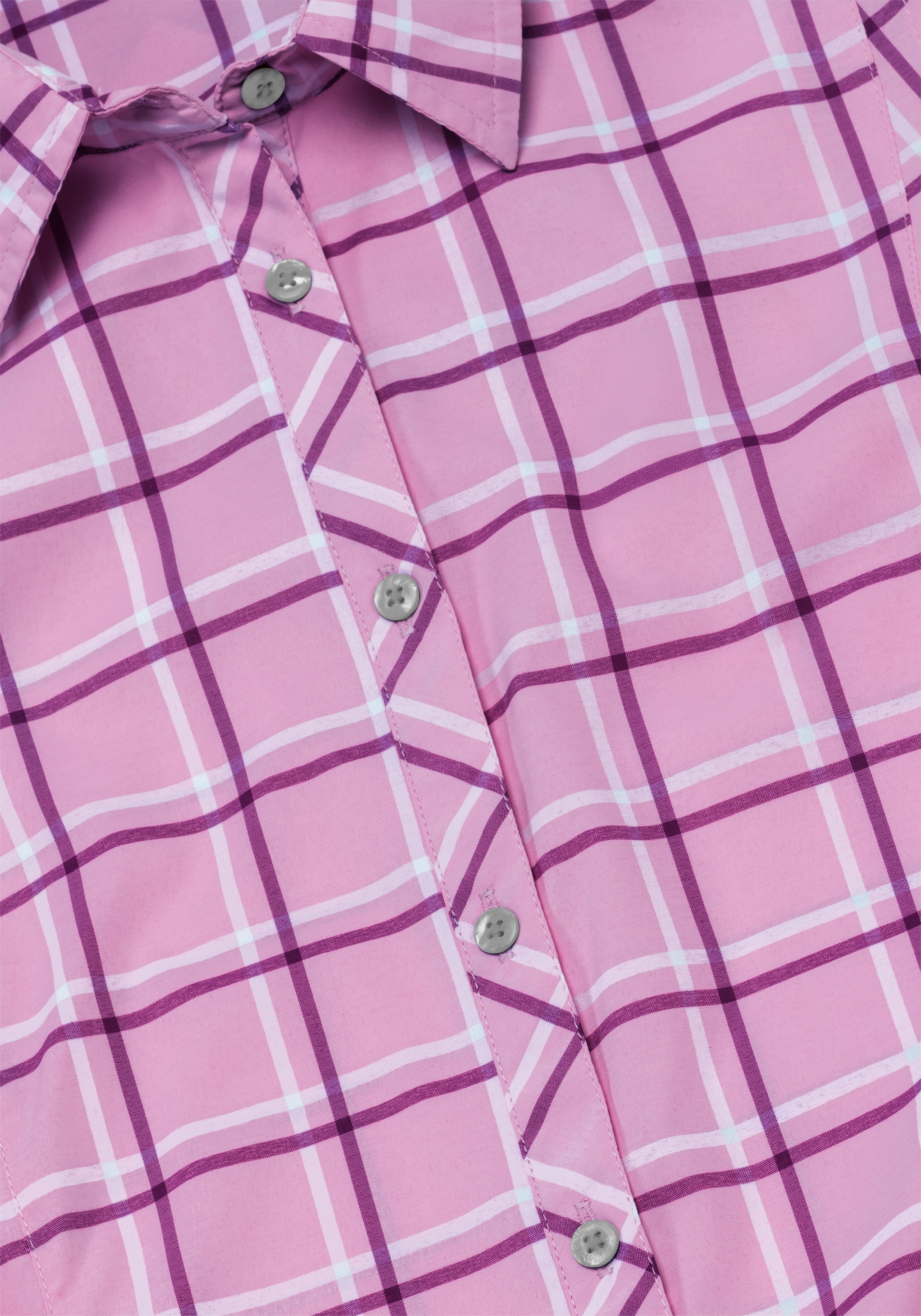 Maier Sports Funktionsbluse »Sana sleeveless« ärmellose Damen Bluse, sommerliches Blusen-Shirt, Karobluse, Reg. Fit