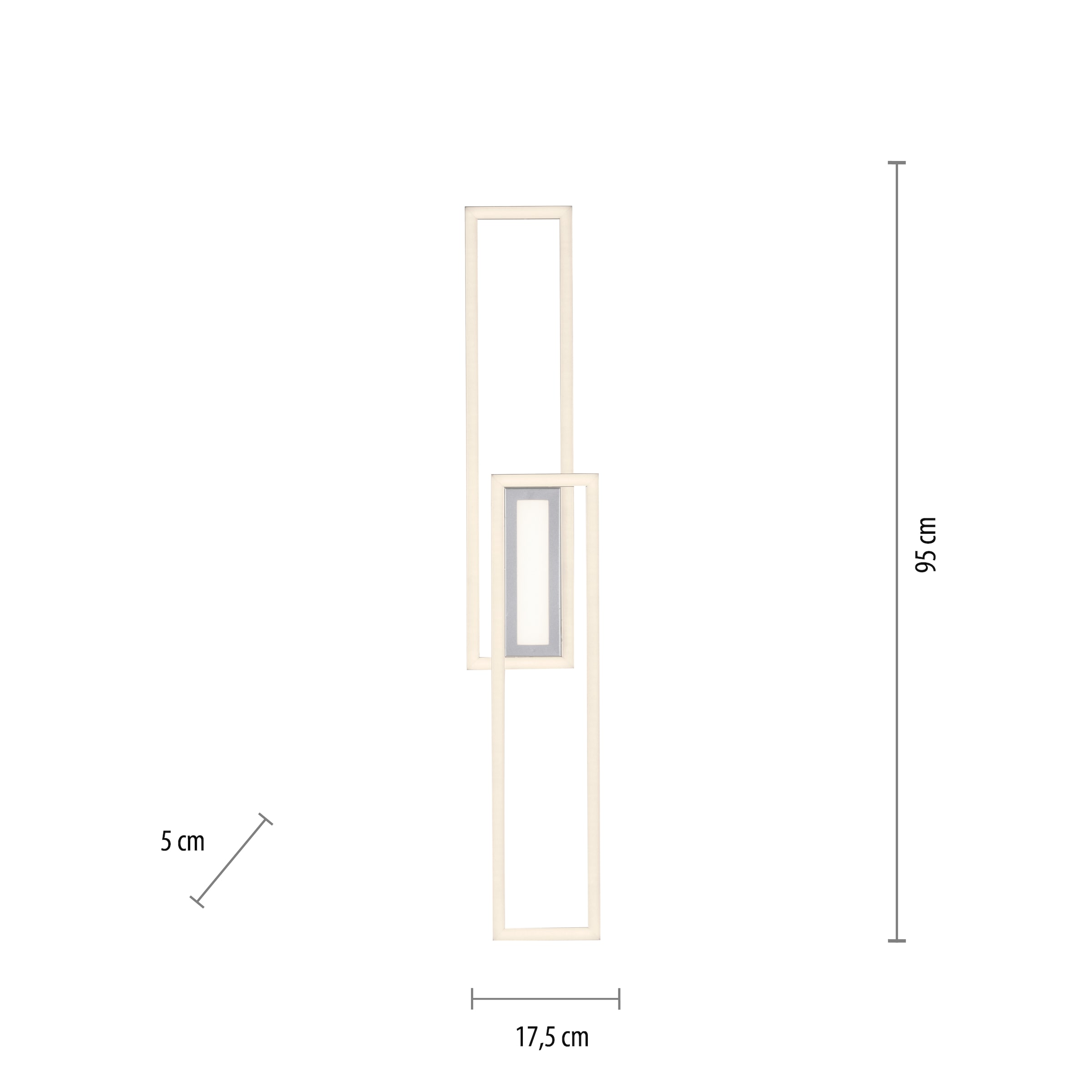 XXL steuerbar Deckenleuchte 3 Direkt »ASMIN«, online Leuchten kaufen (Schalter) separat Garantie | 1 LED, flammig-flammig, Jahren mit