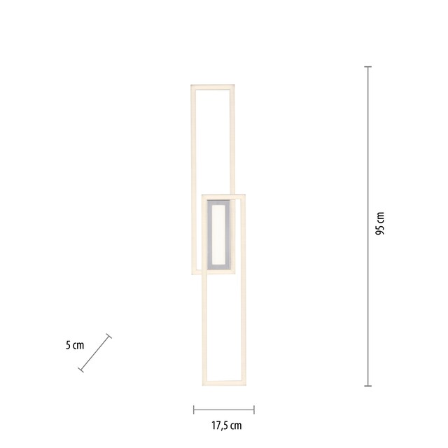 kaufen Leuchten 3 steuerbar Deckenleuchte 1 »ASMIN«, Jahren | Garantie LED, online Direkt separat flammig-flammig, (Schalter) mit XXL