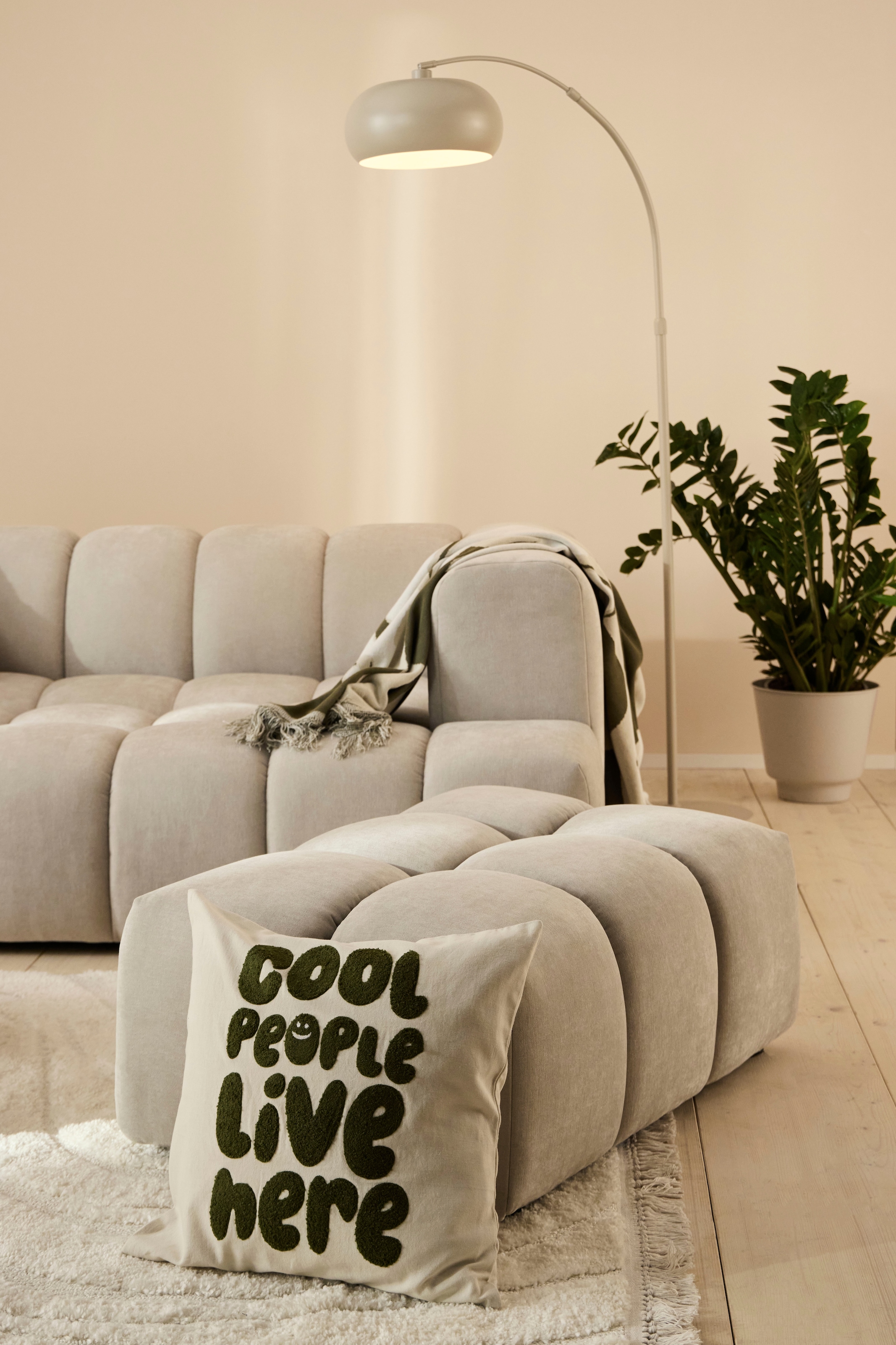 homsy by Ana Johnson Wohndecke »Snugsy« Pflegeleicht, 100% Baumwolle, Edles Design, 200x150 cm