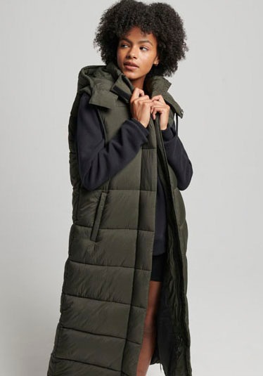 Superdry Steppweste, mit Kapuze kaufen
