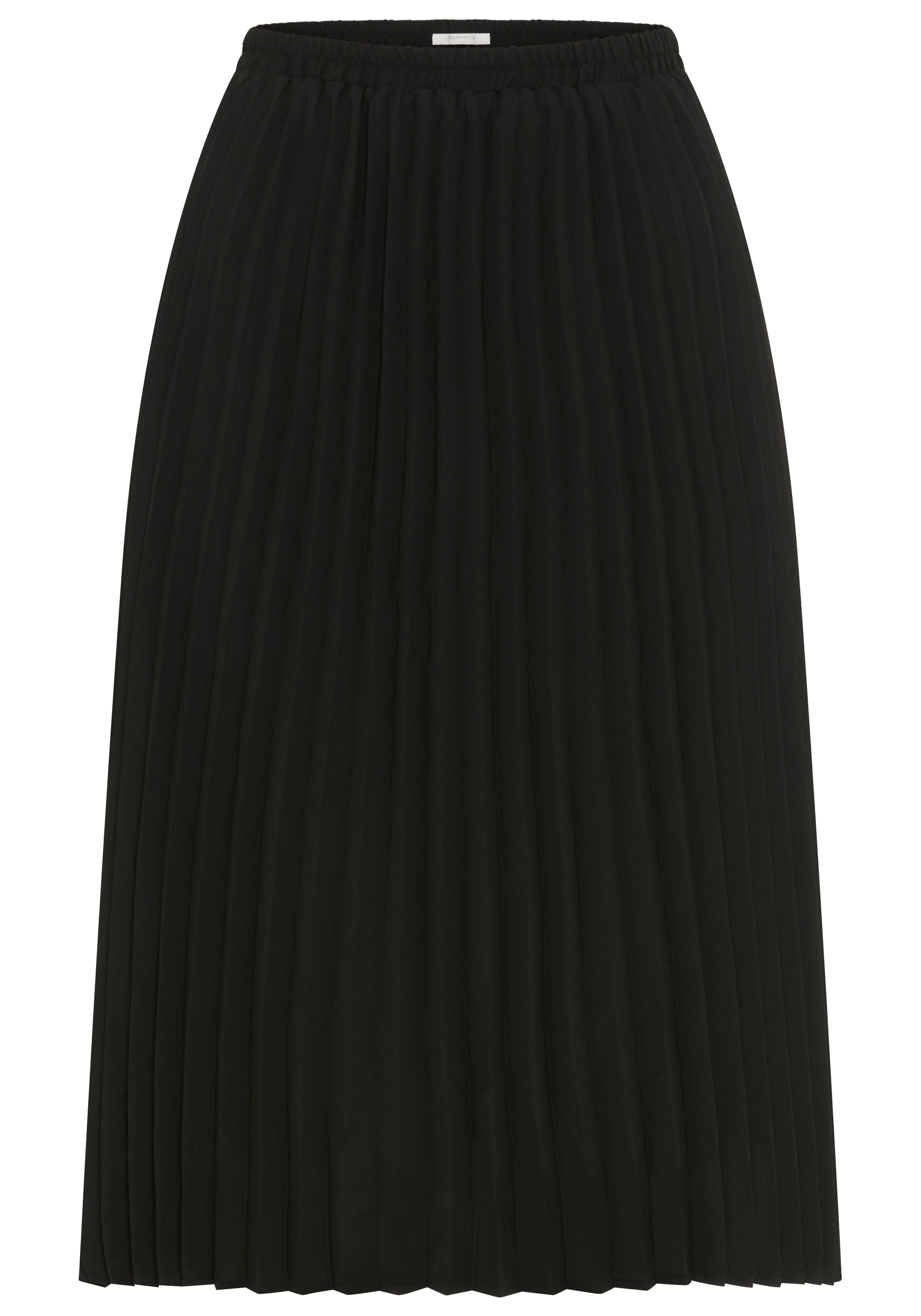 Tamaris Plisseerock mit elastischem Bund