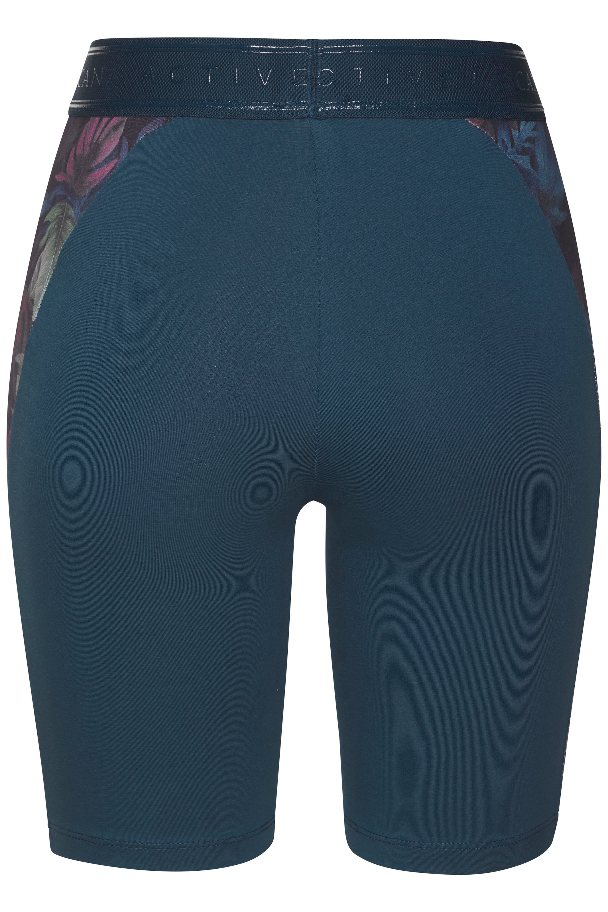 LASCANA ACTIVE Funktionsshorts, Sportshorts mit floralen Einsätzen