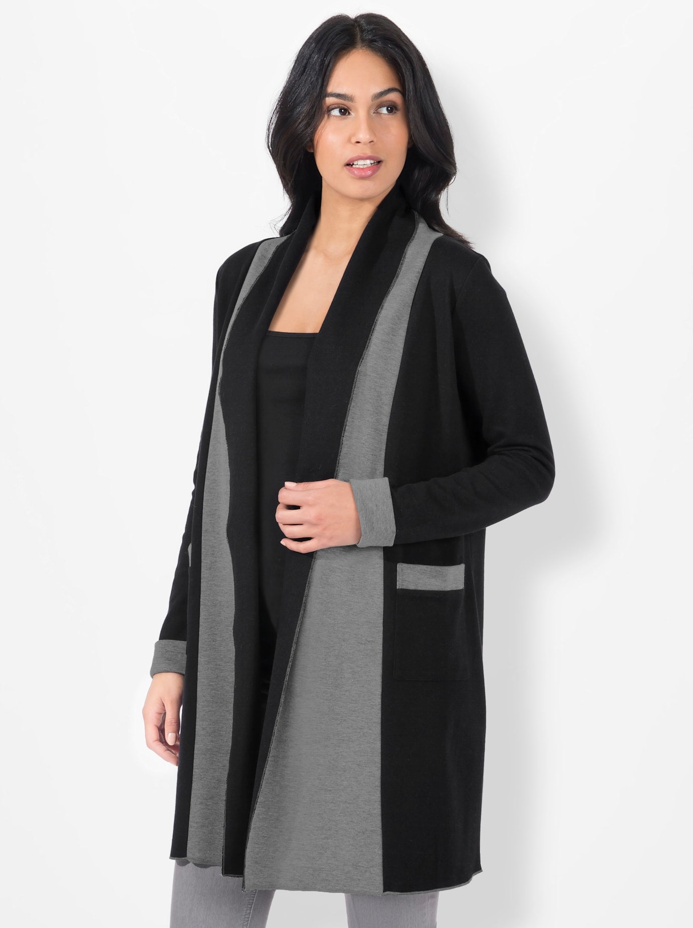 Inspirationen Shirtjacke »Shirtjacke«, (1 tlg.)