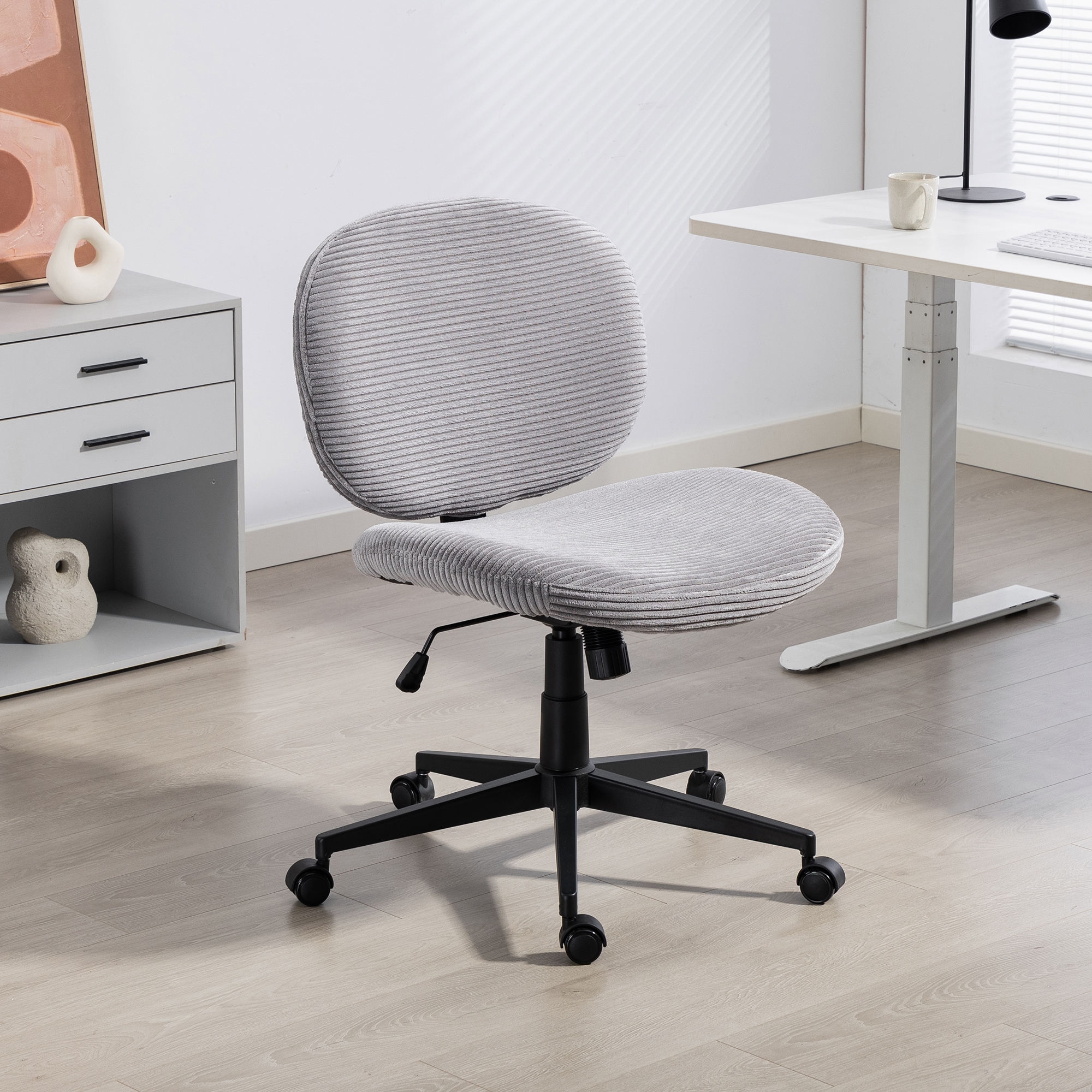 Duo Collection Drehstuhl »Tilo« () 1 Stk.Sitzhöhenverstellung, Wippmechanik, Sicherheitsdoppelrollen