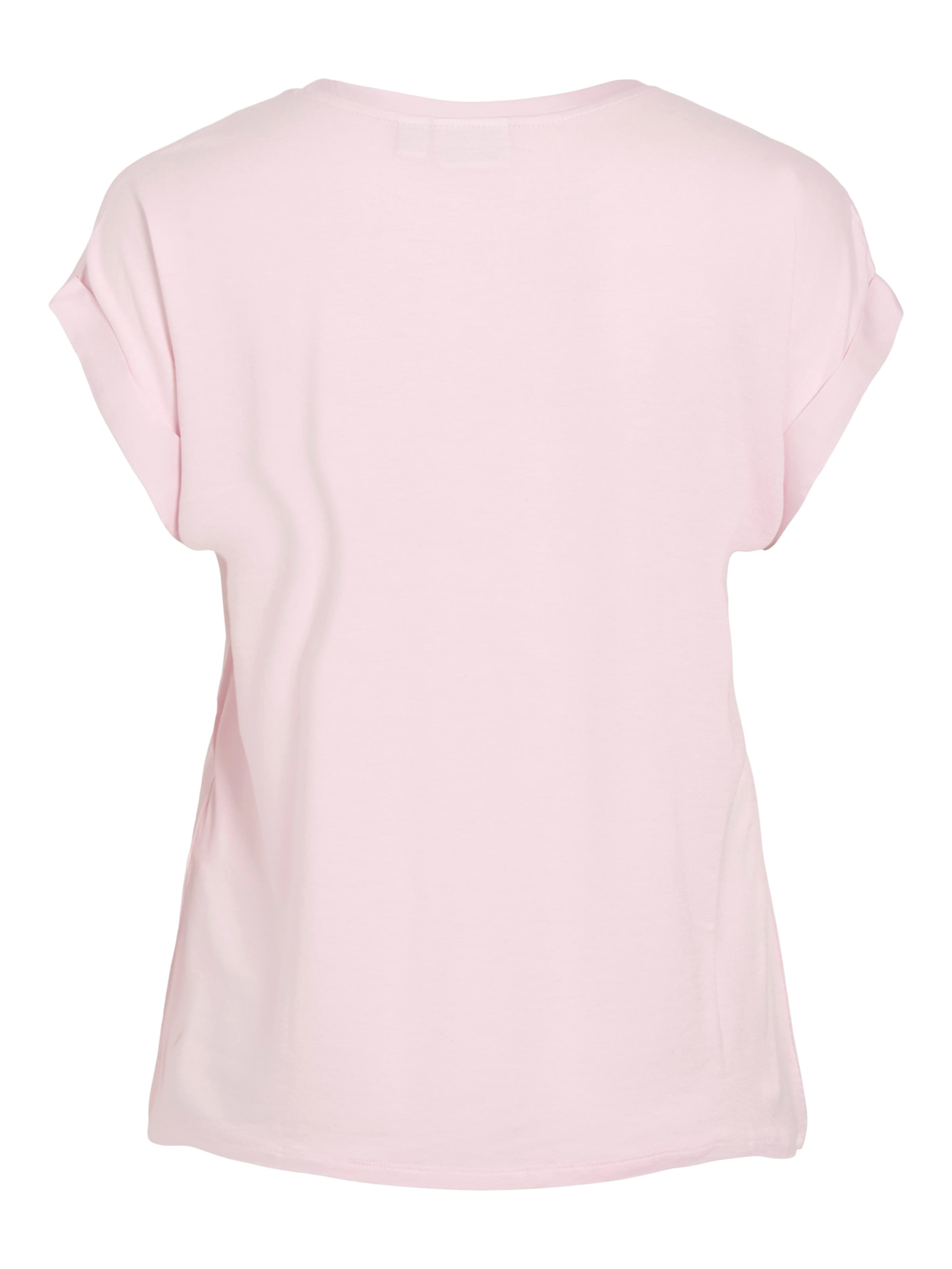 Vila Kurzarmshirt »VIELLETTE S/S SATIN TOP - NOOS« Kunstfaser, regular fit