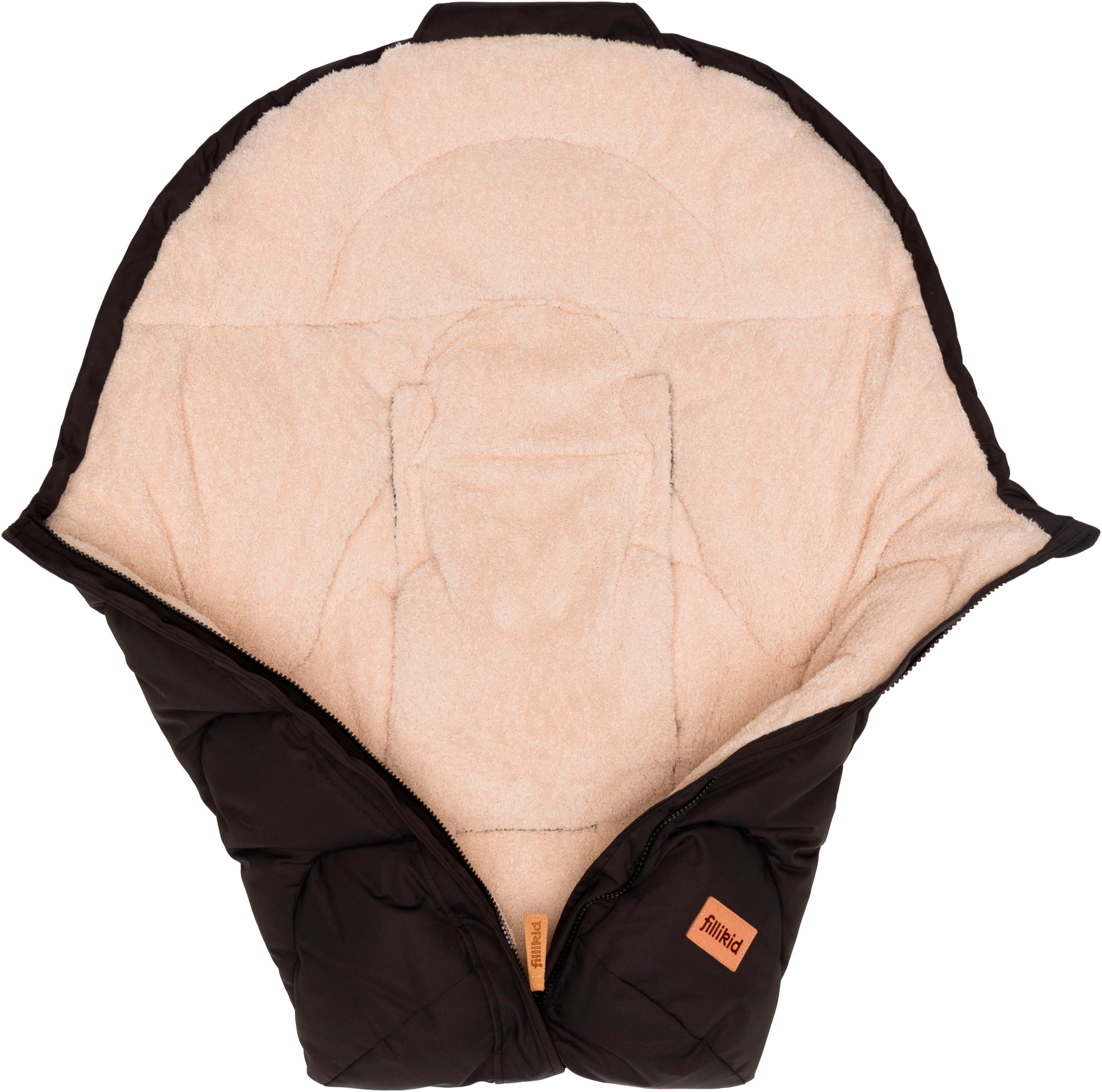 Fillikid Fußsack »Torre, Winterfußsack Gr. 0« für Autositze Gr. 0 und Kinderwagen