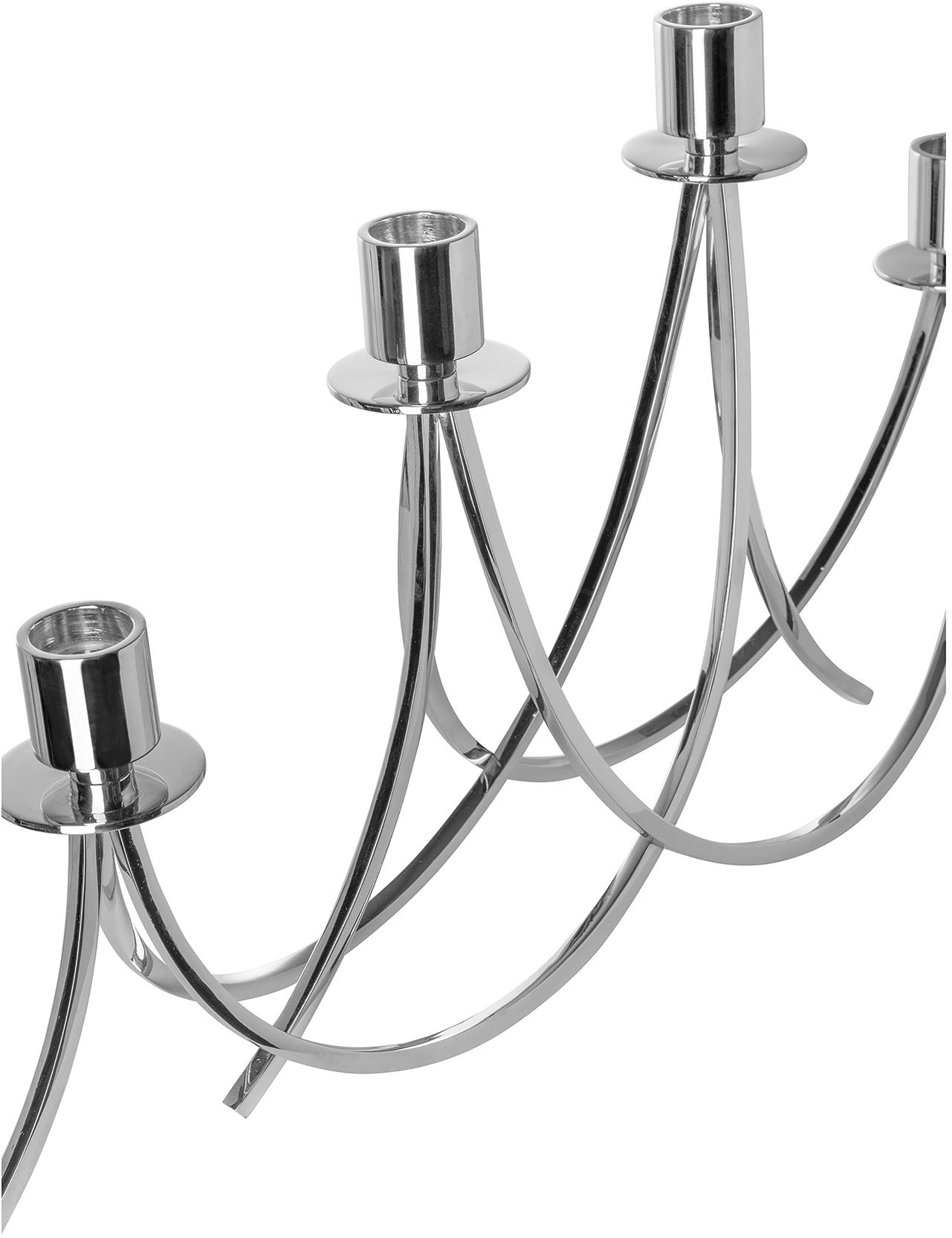 Fink Kerzenleuchter »LILANA« für Stabkerzen, 4-flammig, vernickelt