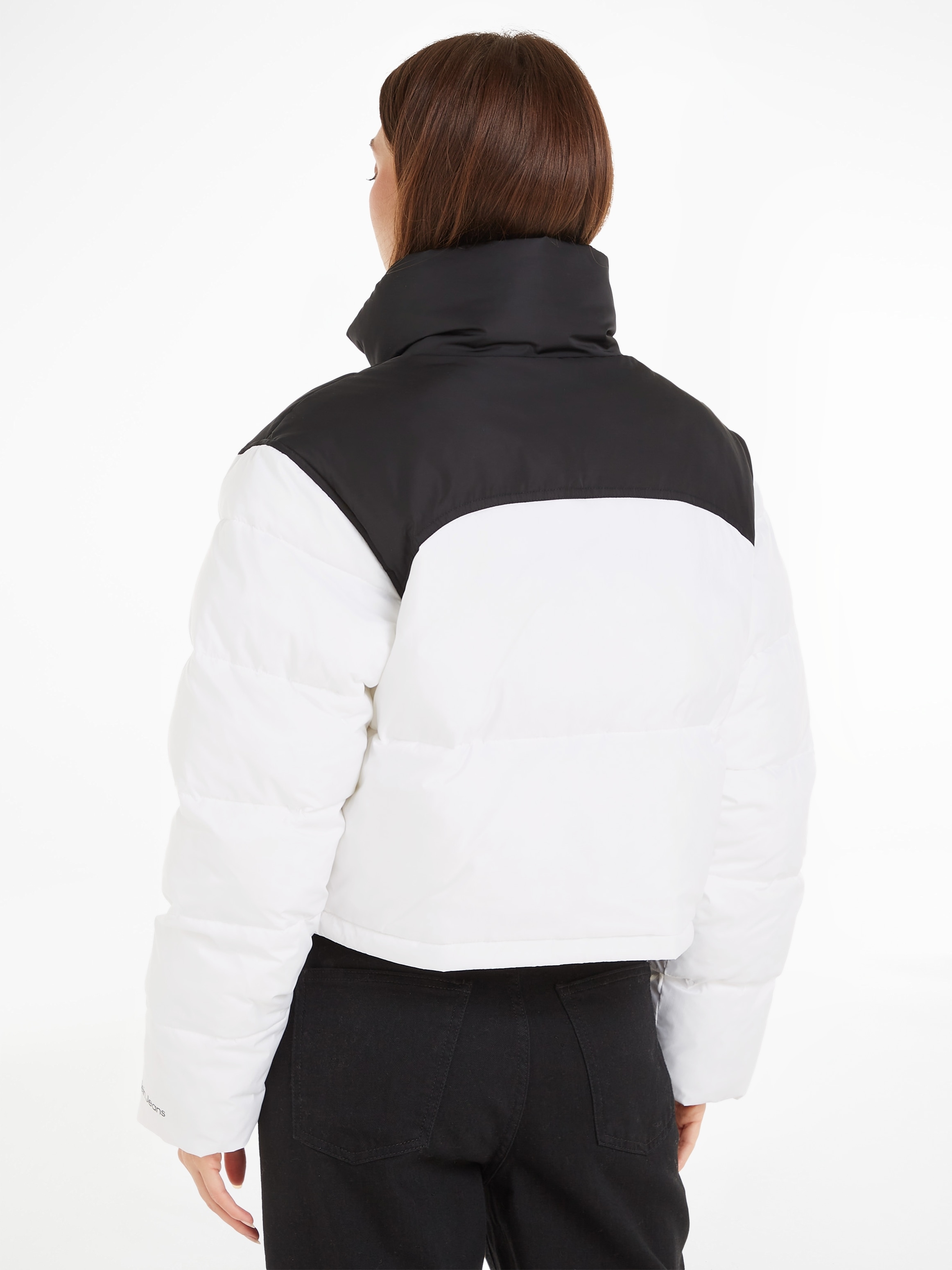 Calvin Klein Jeans Outdoorjacke »BLOCKED CROPPED PUFFER«