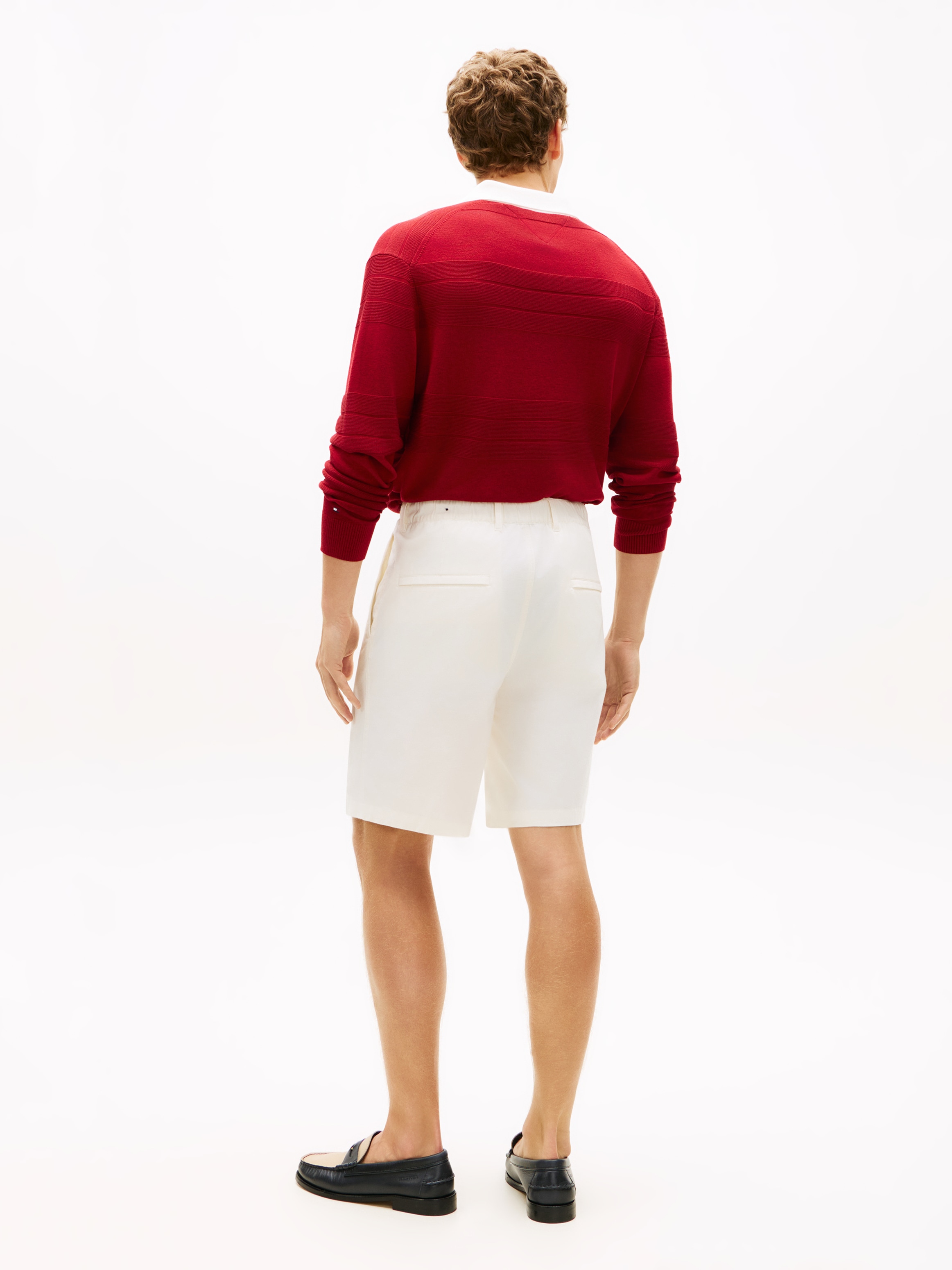 Tommy Hilfiger Chinoshorts »DOVER«  mit Flag-Stickerei
