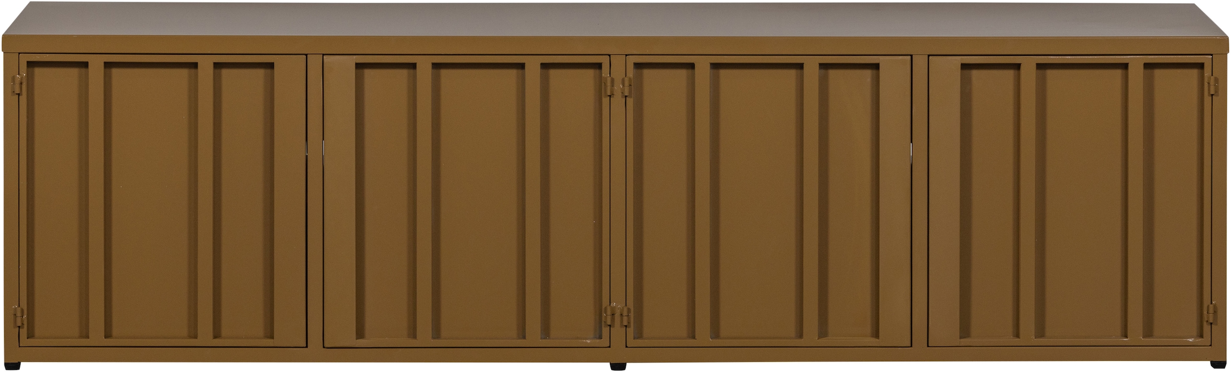 WOOOD Lowboard »WOOOD LEVEL TV-SCHRANK METALL« Level TV-Möbel WOOOD mit Stauraum, Stil und ordentliche Kabelführung