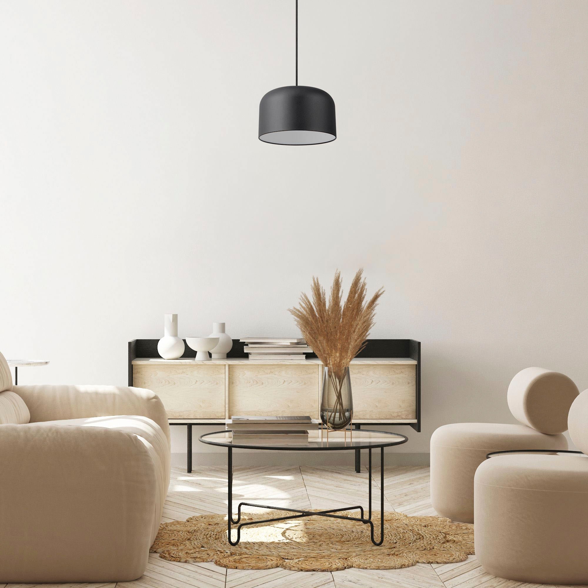 Paco Home Pendelleuchte »BOWL« E27