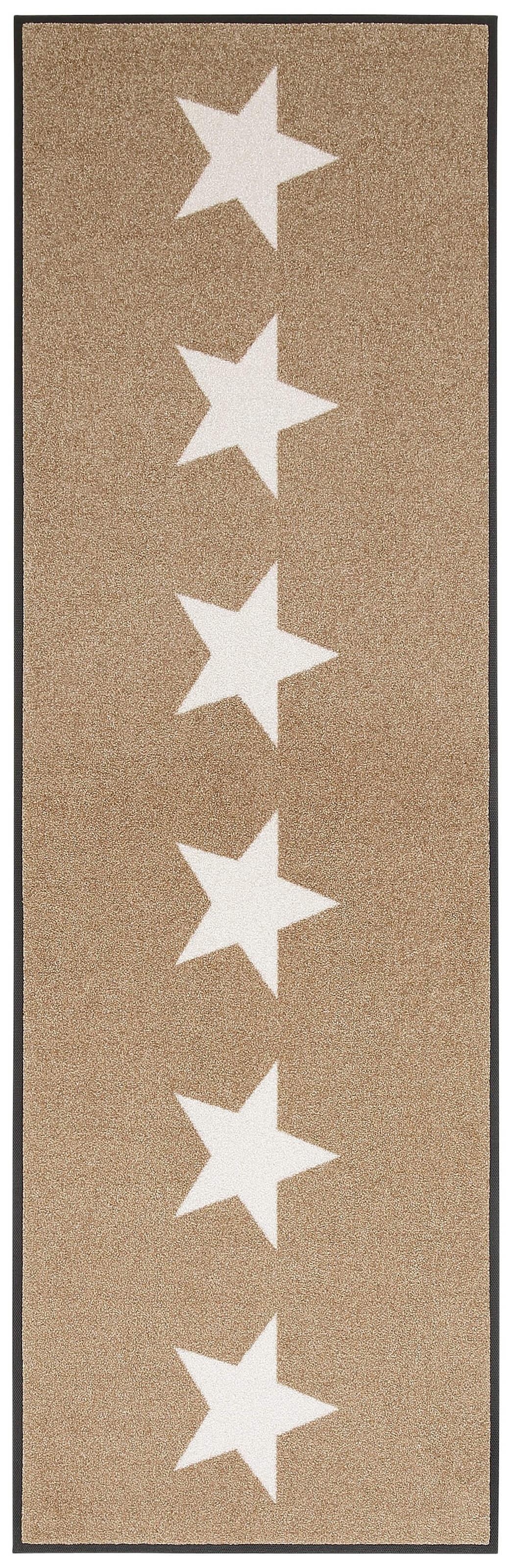 »Stars«, rechteckig, waschbar by Sterne, rutschhemmend, wash+dry Läufer Motiv Schmutzfangläufer, Kleen-Tex
