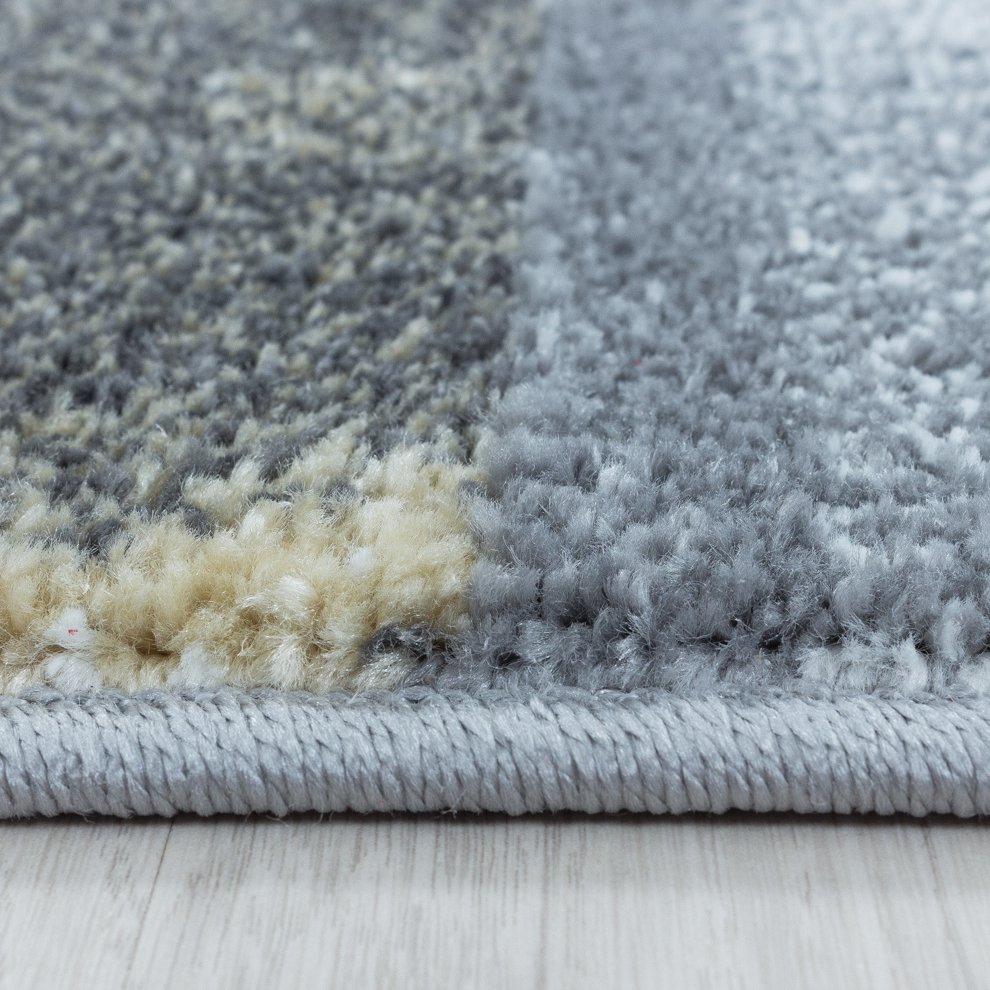 Ayyildiz Teppiche »OTTAWA 4201« rechteckig 8 mm Höhe Karo Muster, Kurzflor, Wohnzimmer