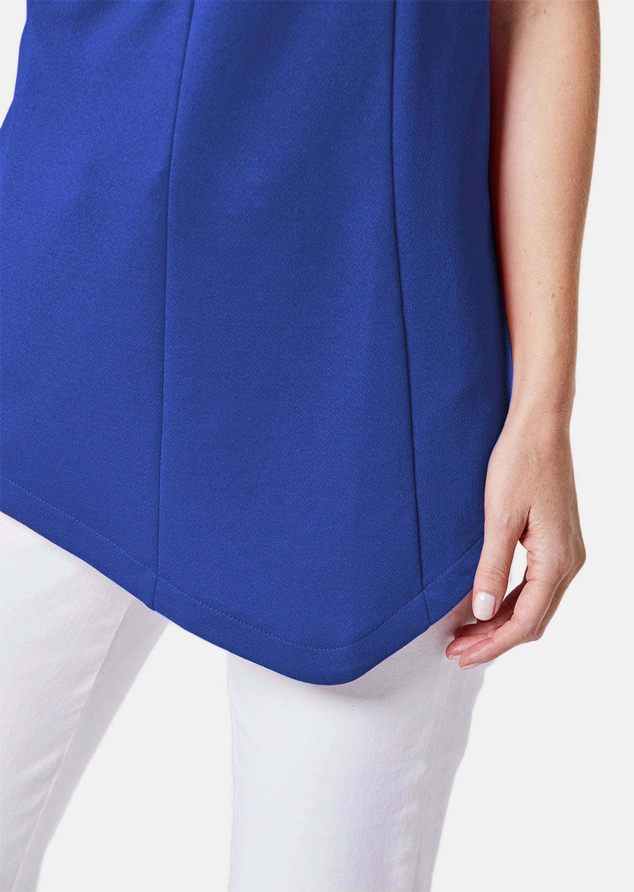 GOLDNER Langarm-Poloshirt »Zipfelshirt«