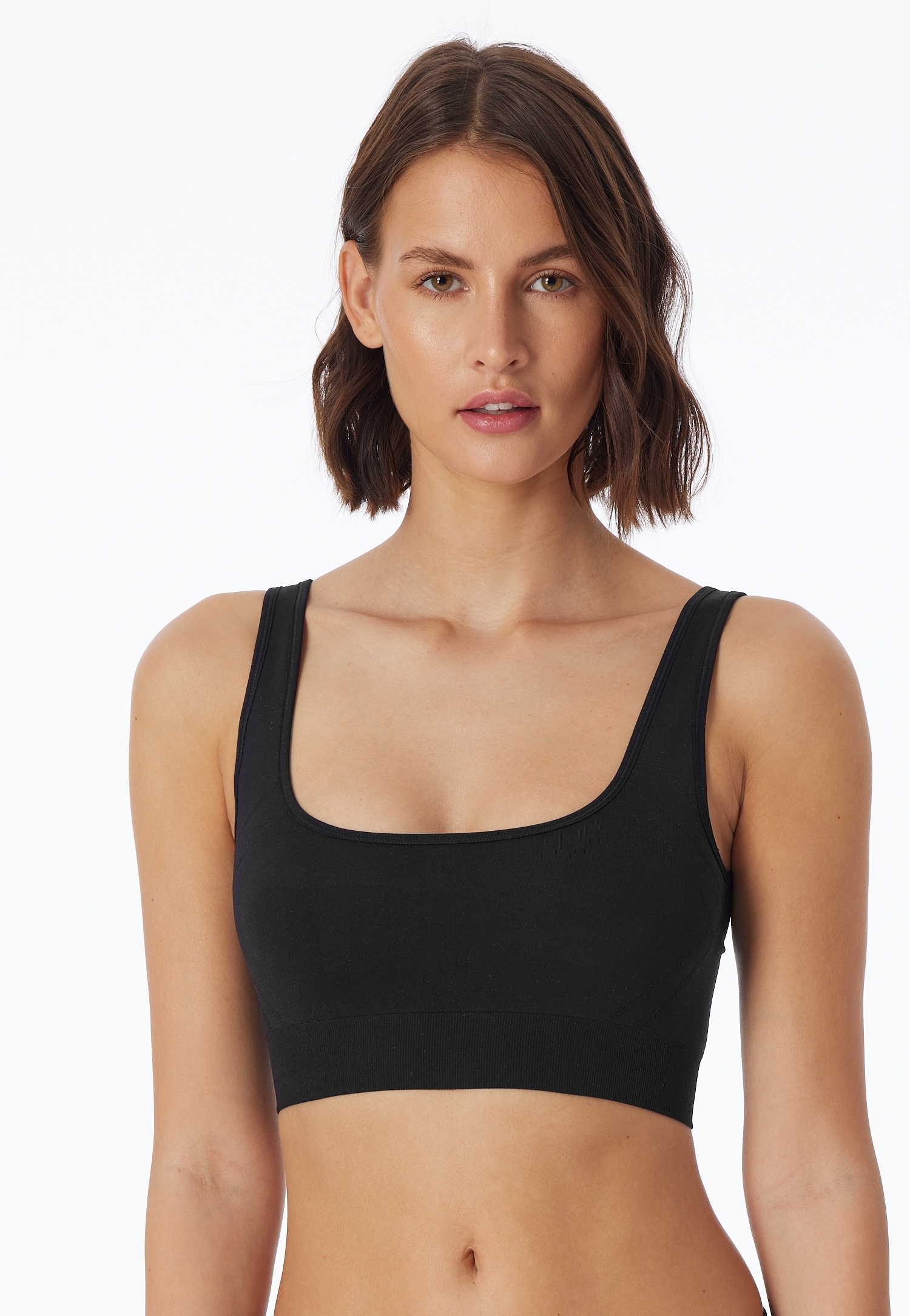 Schiesser Bustier »Casual Seamless« 2in1, wendebar,  U- oder V-Ausschnitt, ohne störende Seitennähte