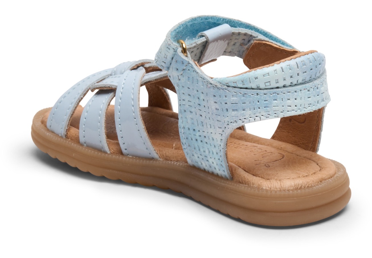 Bisgaard Sandale »felicia«, Sommerschuh, Klettschuh, Sandalette, in Pastellfarben