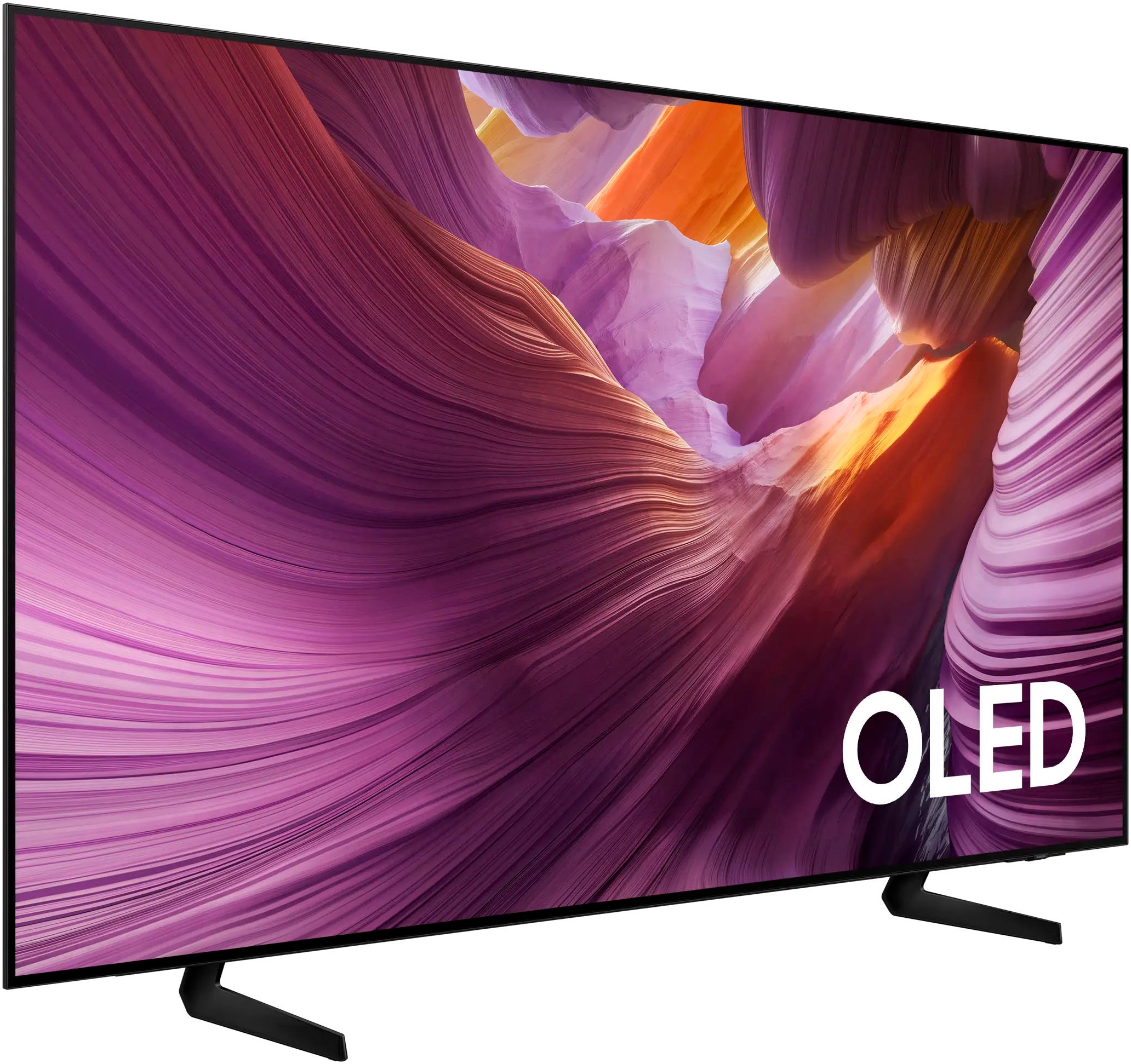 Samsung OLED-Fernseher »GQ65S85FAE«, 4K Ultra HD, Smart-TV, HDR, Dolby Atmos & AI Sound, Pantone Farben, Gaming Hub, bis zu 120Hz