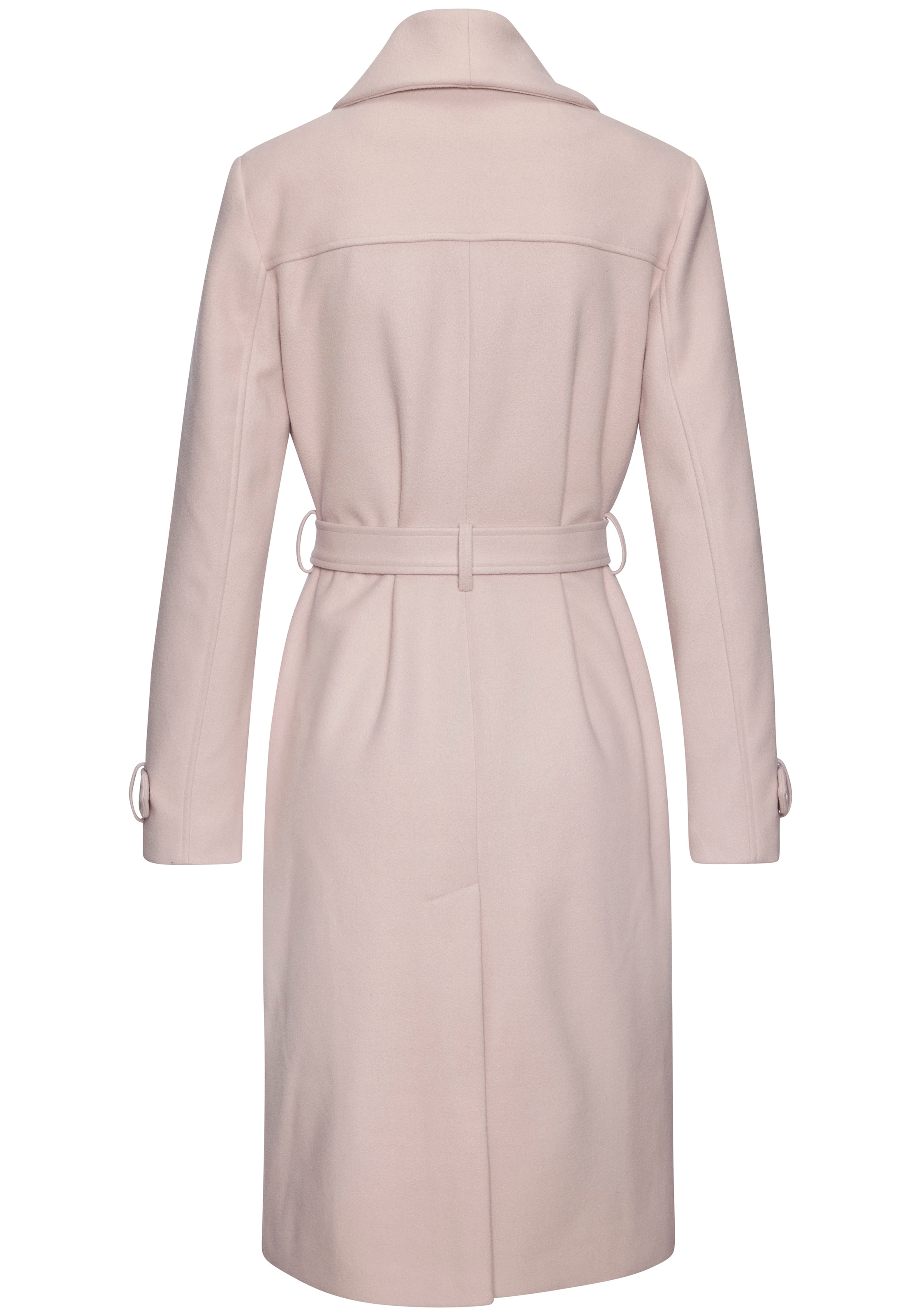 LASCANA Langmantel mit Bindegürtel und Taschen, eleganter Damenmantel