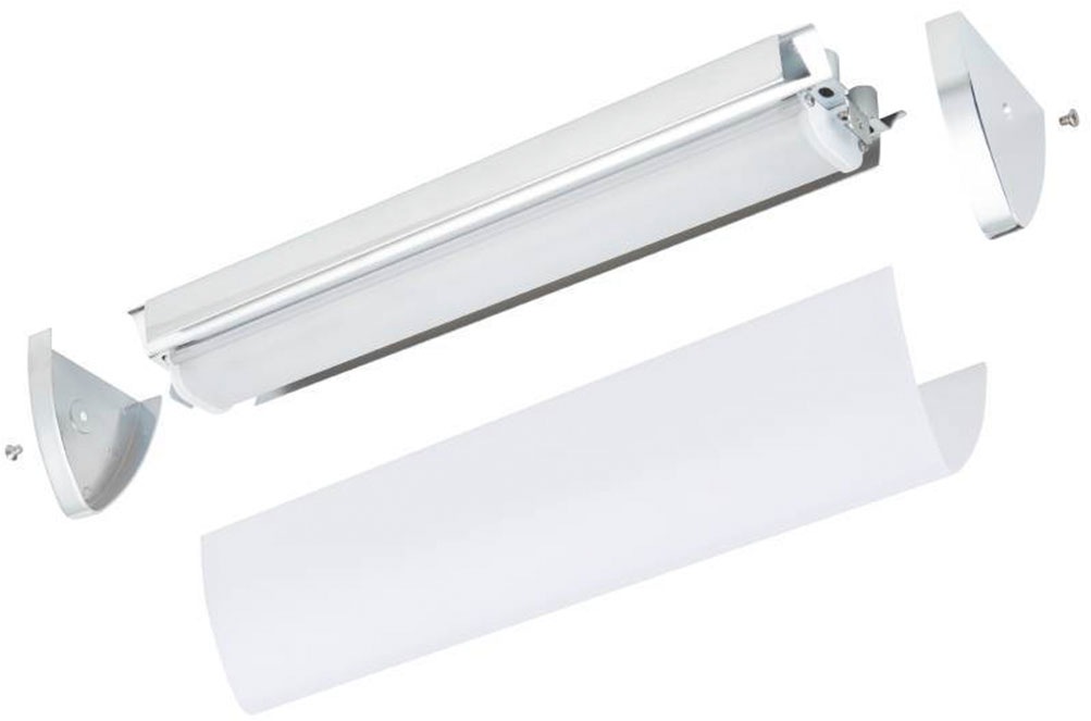 EGLO LED Wandleuchte »GITA 2 Wandlampe, Chrom, weiß, IP44, Spiegelleuchte, Badezimmerlampe« LED-Board Warmweiß Feuchtraumleuchte, Badezimmer, elegant, minimalitisch