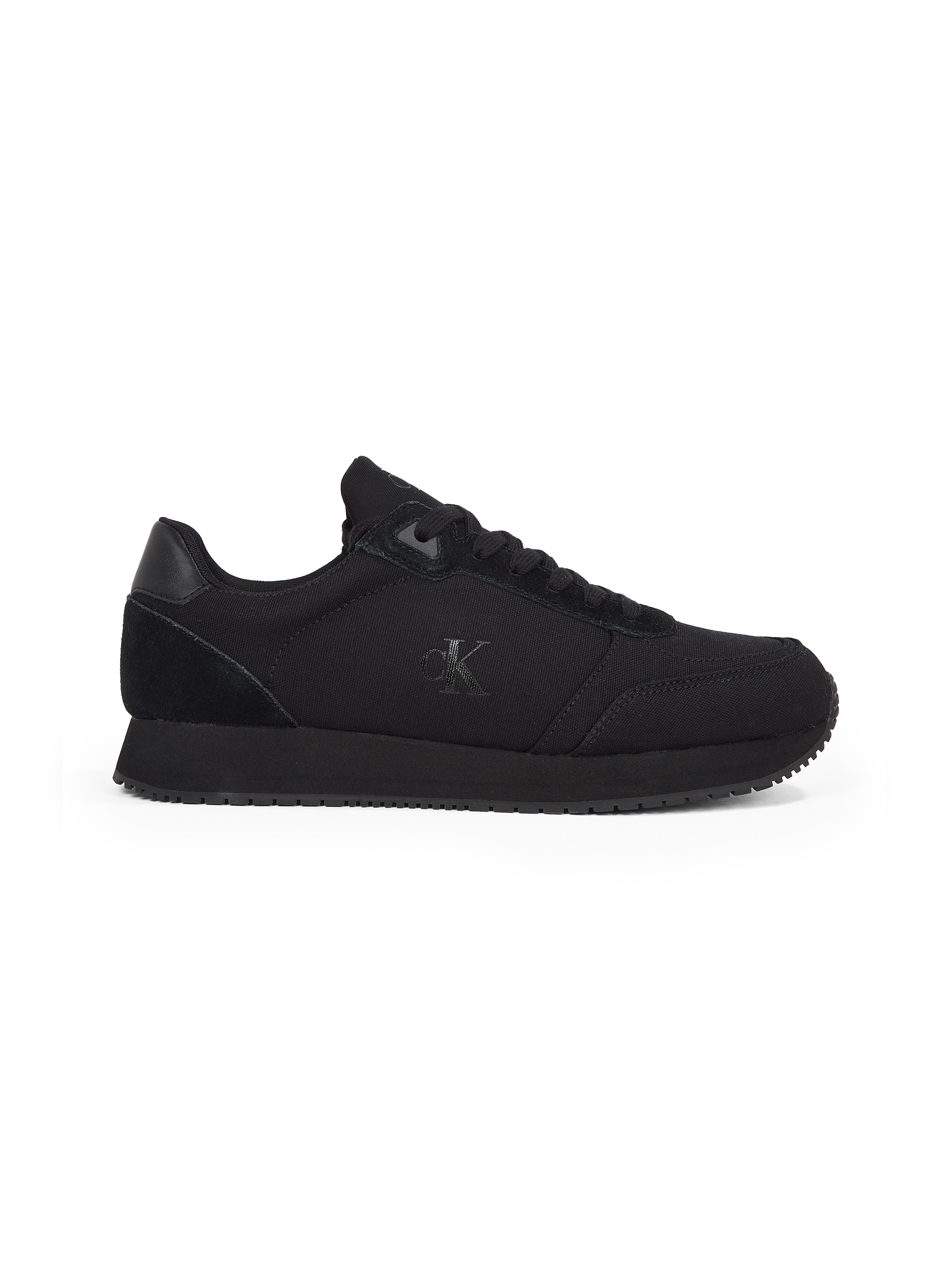 Calvin Klein Jeans Sneaker »RUNNER SOCK LACEUP MG CANVAS«, Freizeitschuh, Halbschuh, Schnürschuh in klassischer Optik