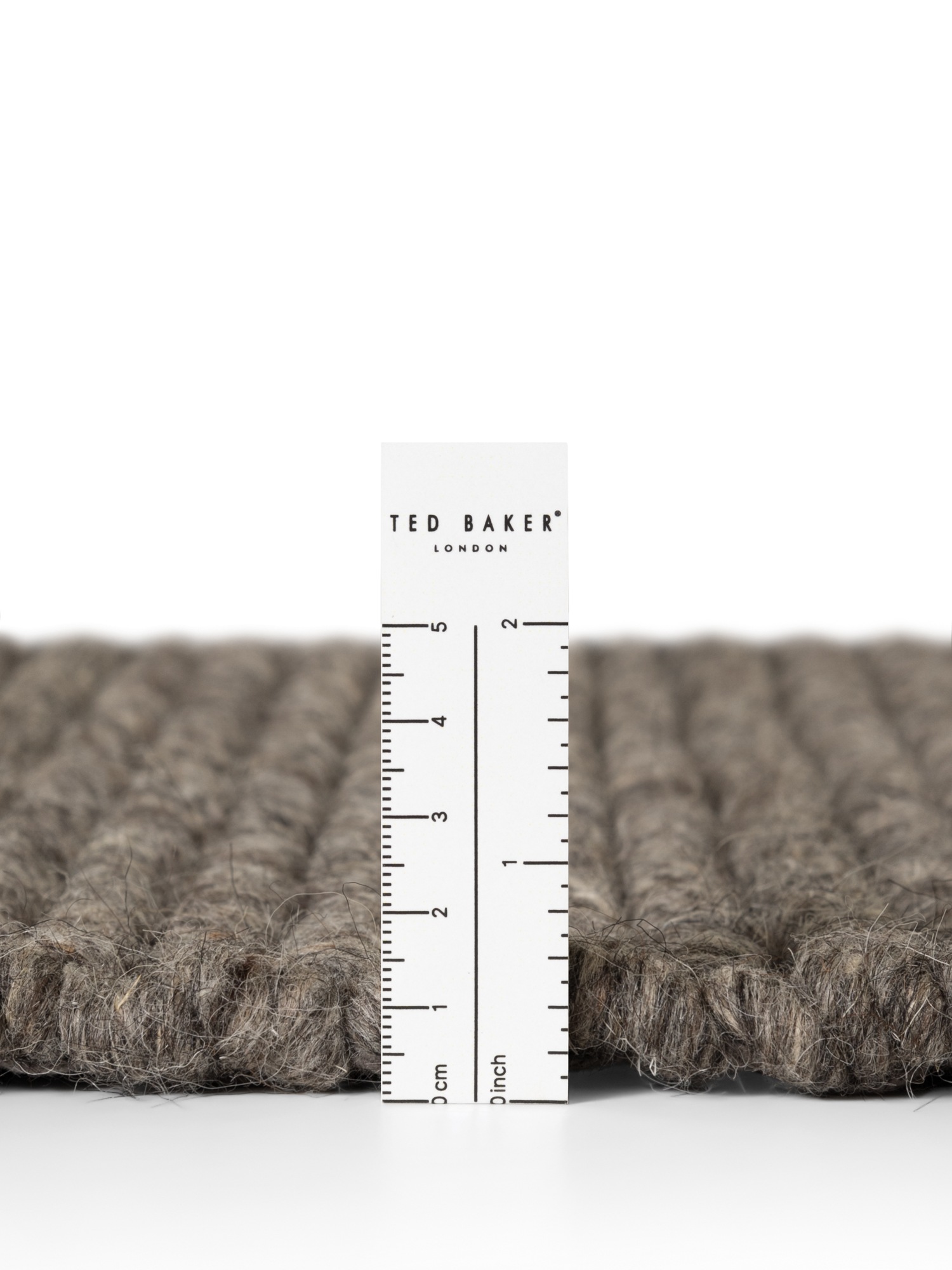 Ted Baker Wollteppich »Parker , auch als Läufer« rechteckig 7 mm Höhe Wolle, Natur, handgewebt, Wohnzimmer, Schlafzimmer, Boho, Skandi